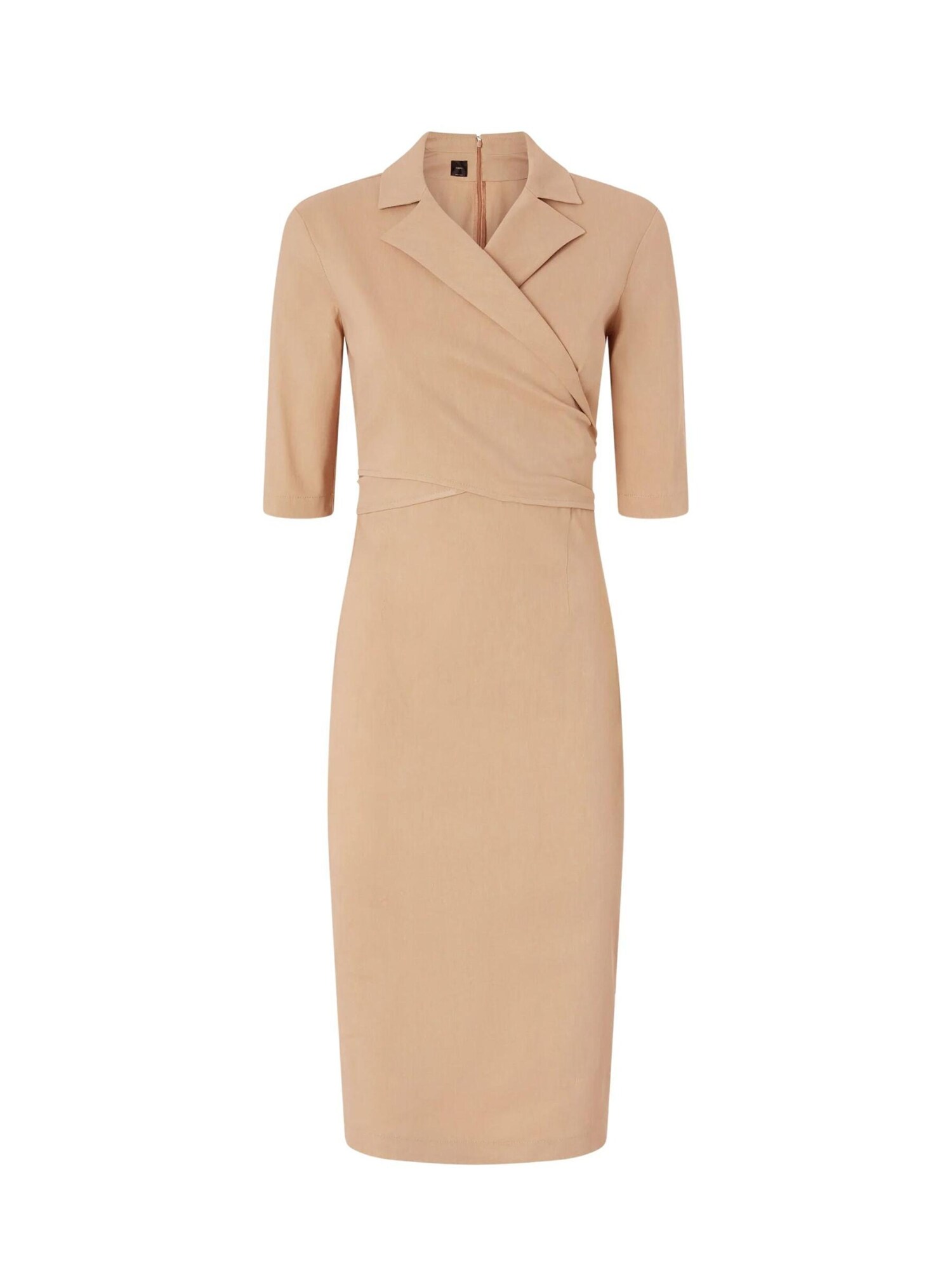 PINKO Vestido 'PINKO ALLYSON ABITO LINO STRETCH ABITO'  beige