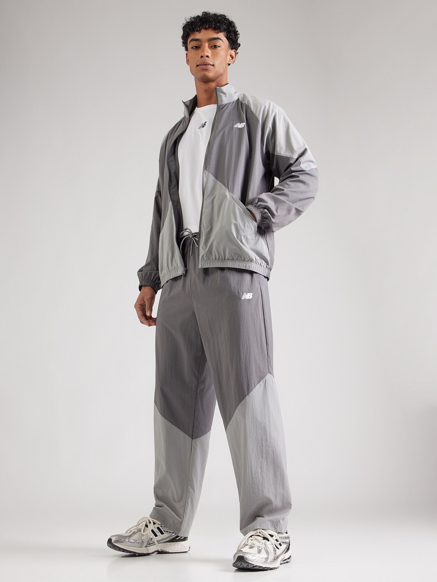 New balance Pantalón 'Legacy'  gris claro / gris oscuro – imagen 4