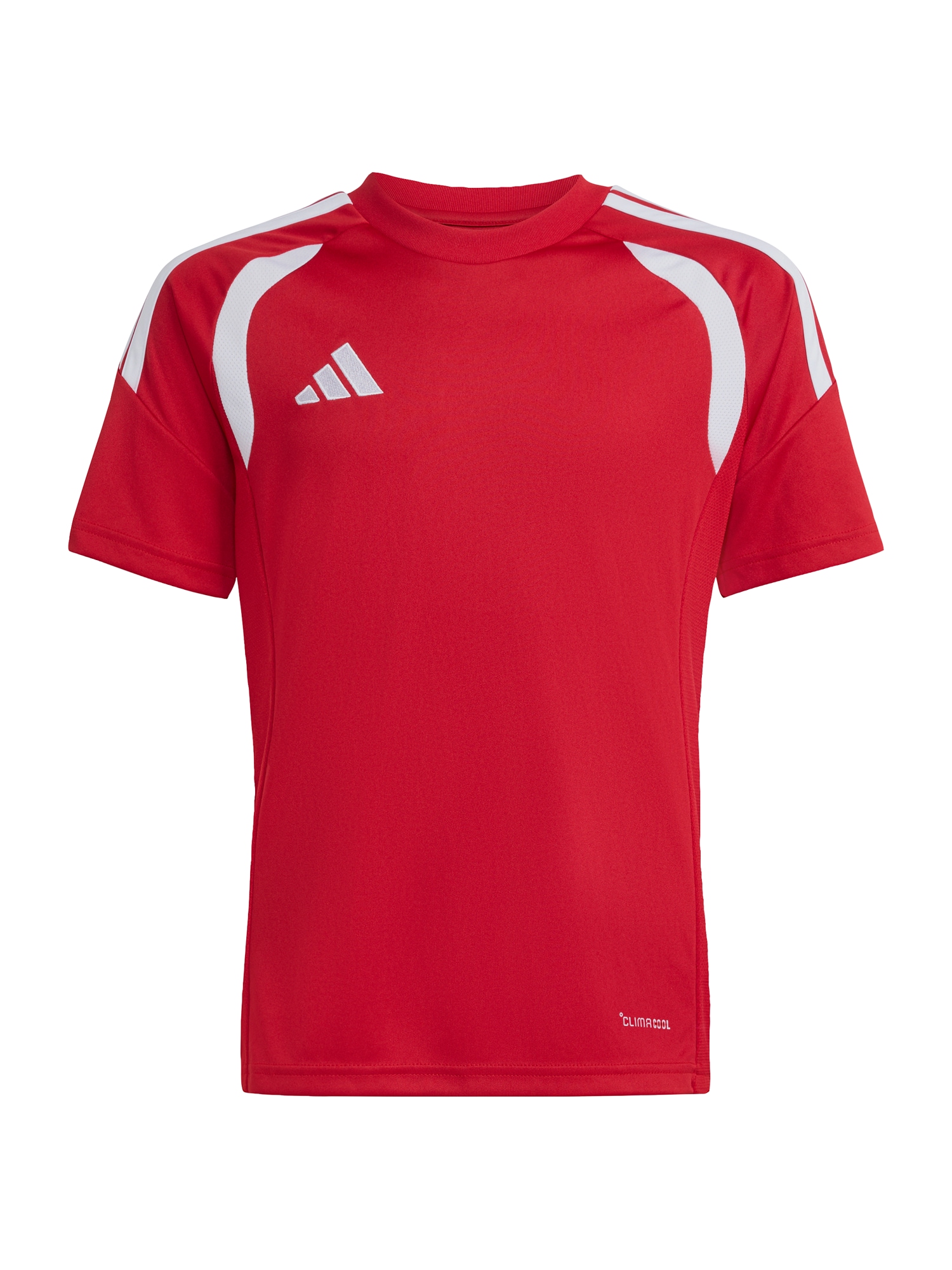 ADIDAS PERFORMANCE Funkčné tričko 'Tiro26 League'  jasne červená / strieborná