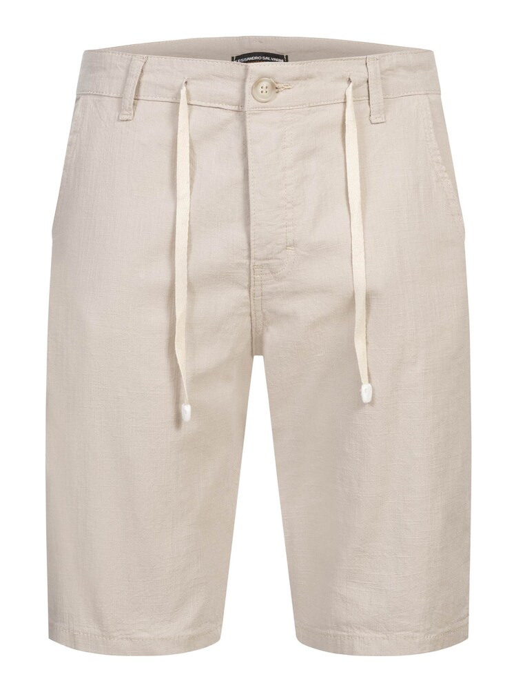Alessandro Salvarini Shorts Herren Größe 31 elfenbein