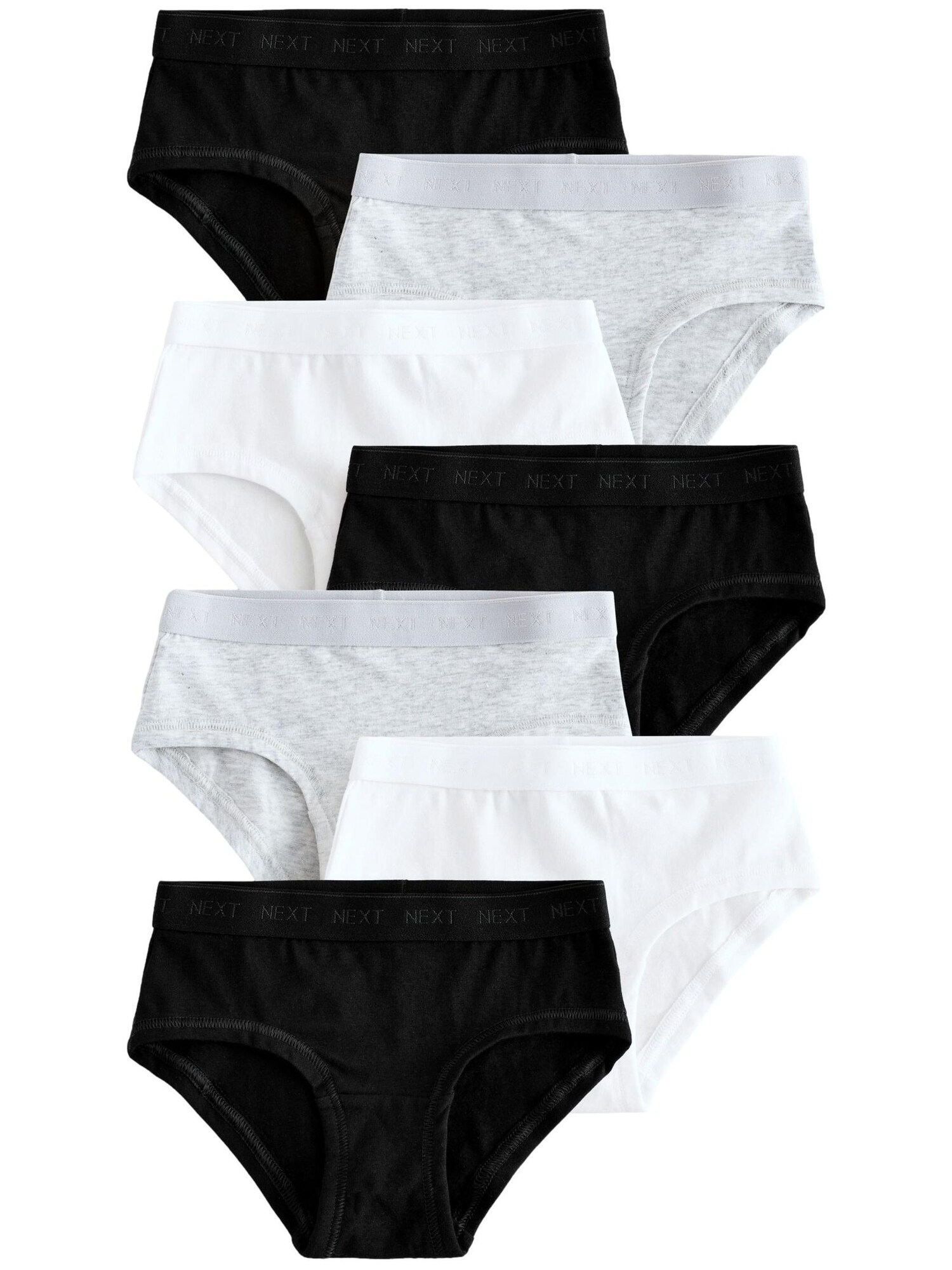 Next Chiloţi  gri amestecat / negru / alb