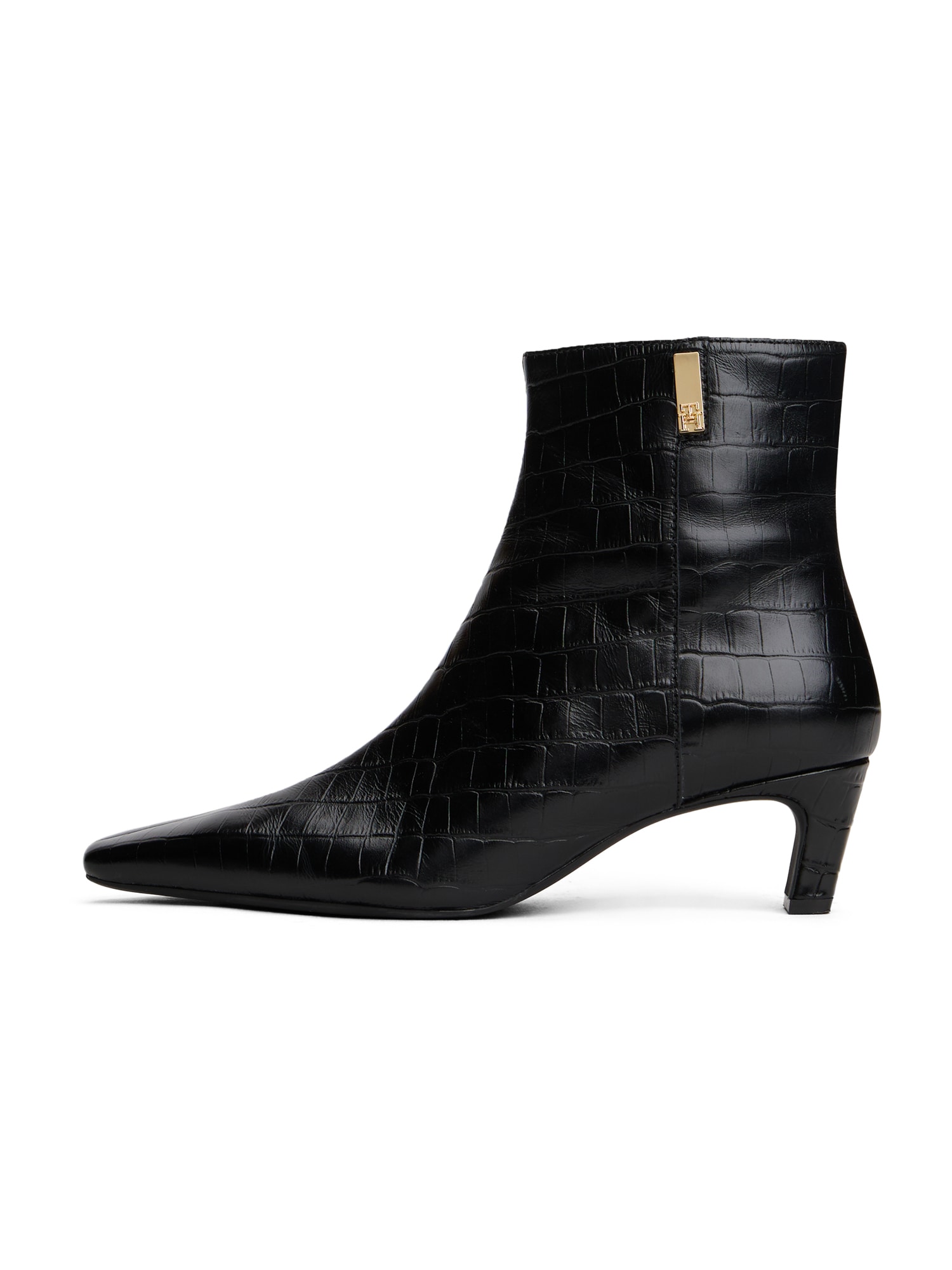 TOMMY HILFIGER Cizme glezne  negru