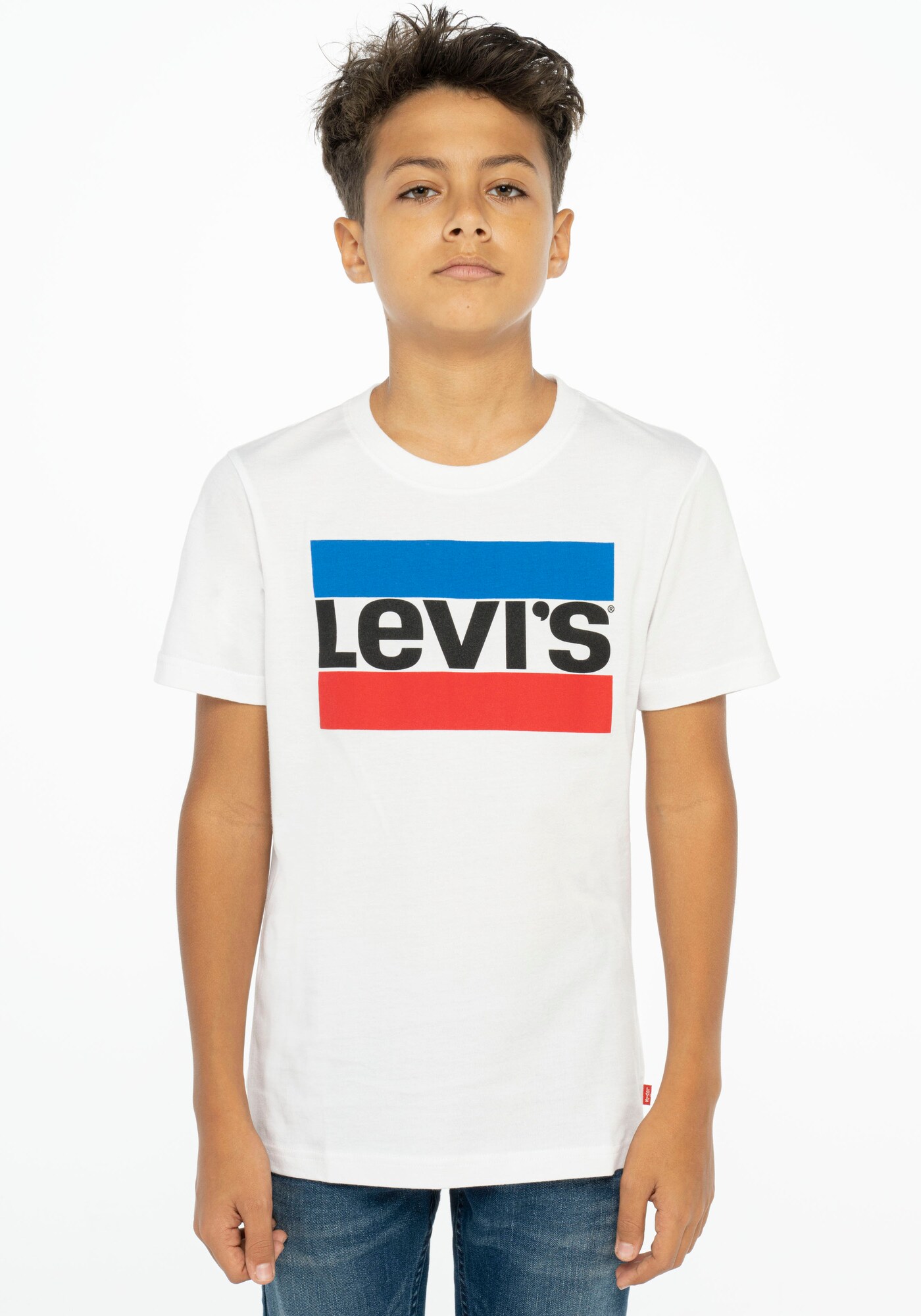 Levi's Kids Póló  kék / piros / fekete / piszkosfehér termék 2. képe