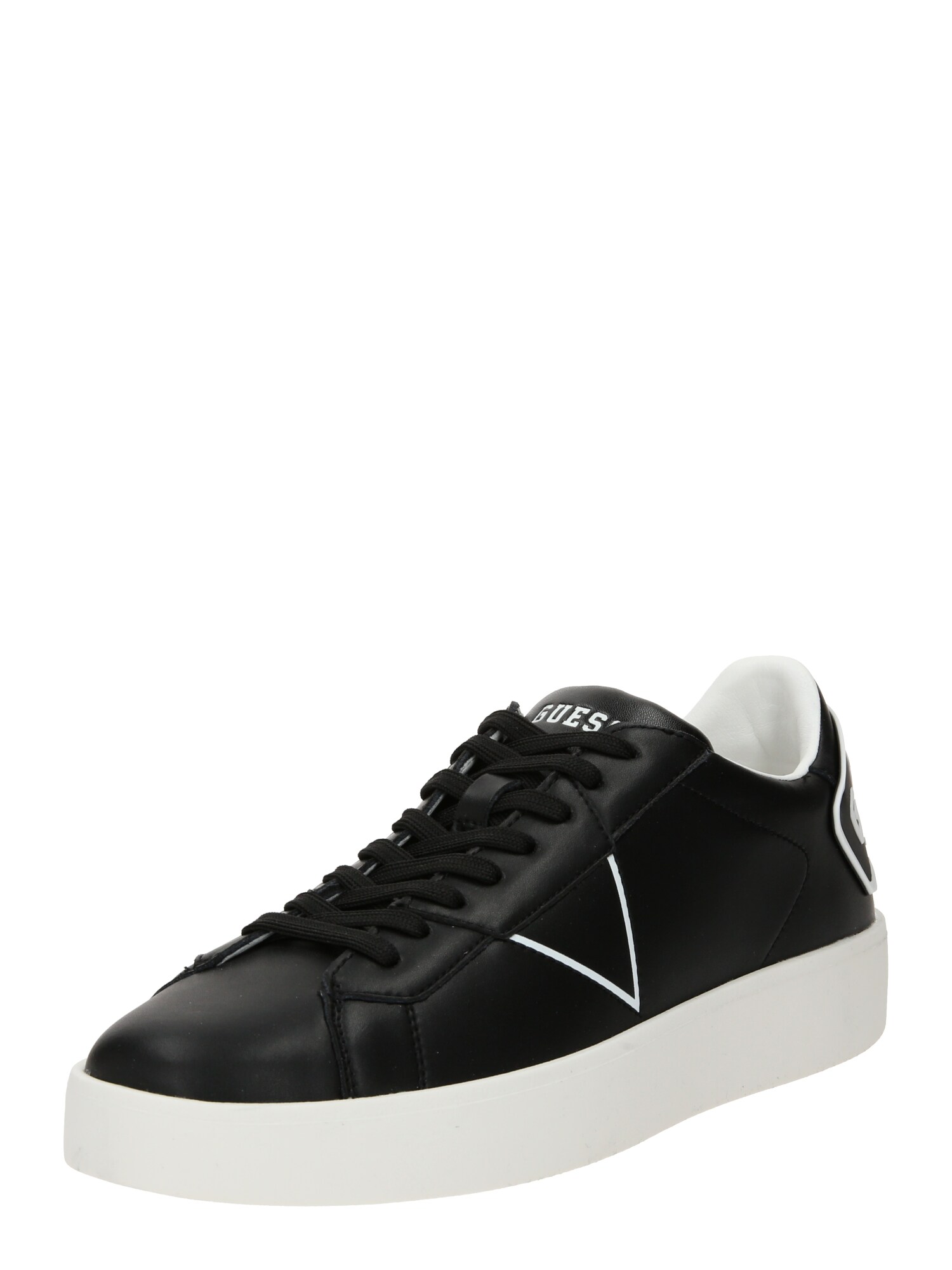 GUESS Sneaker low 'PARMA'  negru / alb murdar