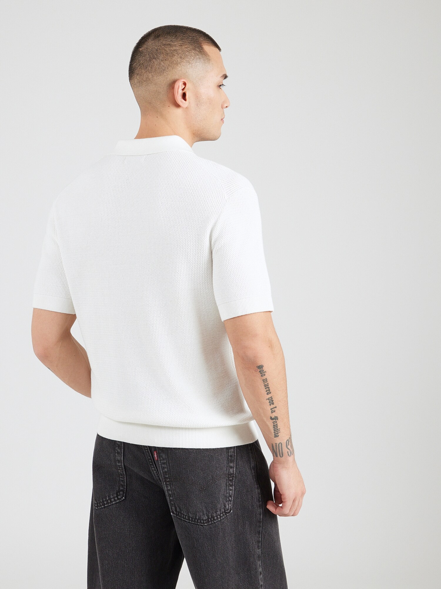 JACK & JONES Sveter 'JWHCOOPER'  biela (obrázok 2)