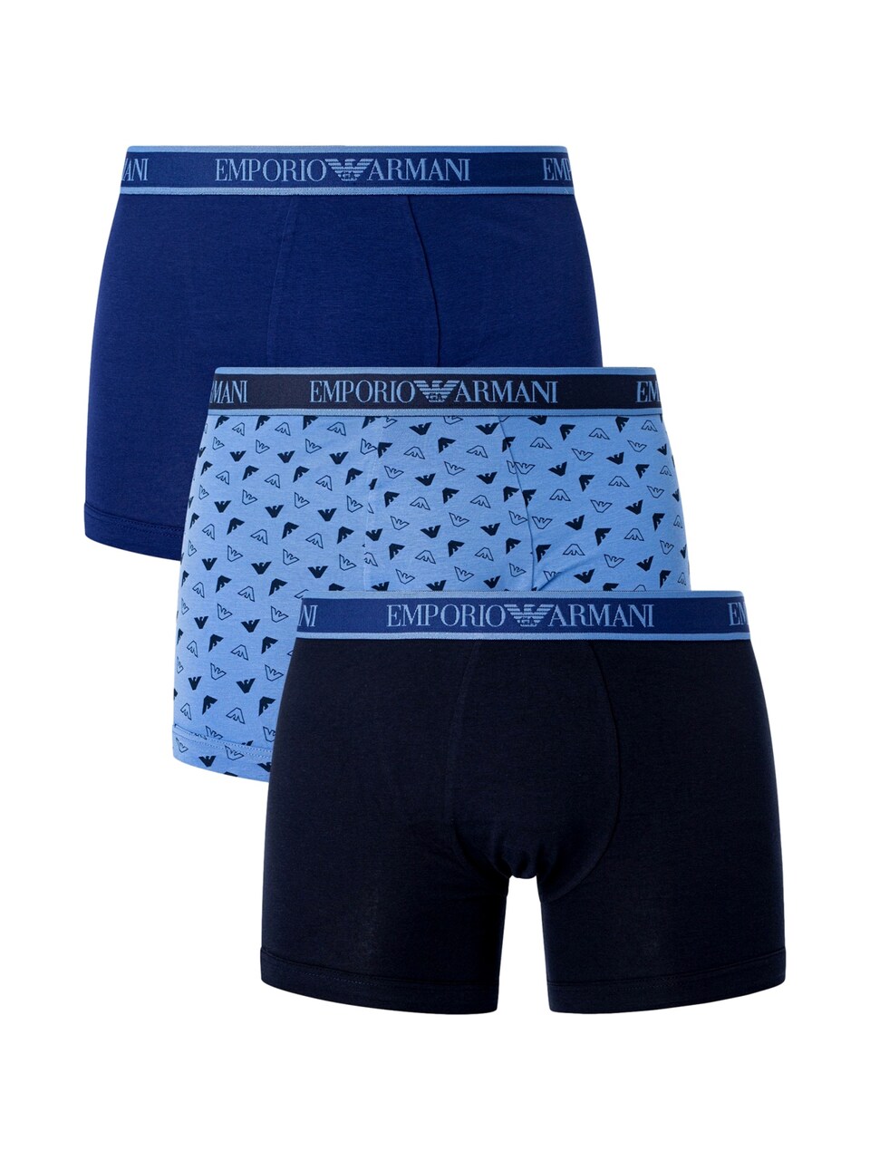 Boxershorts blå / ljusblå