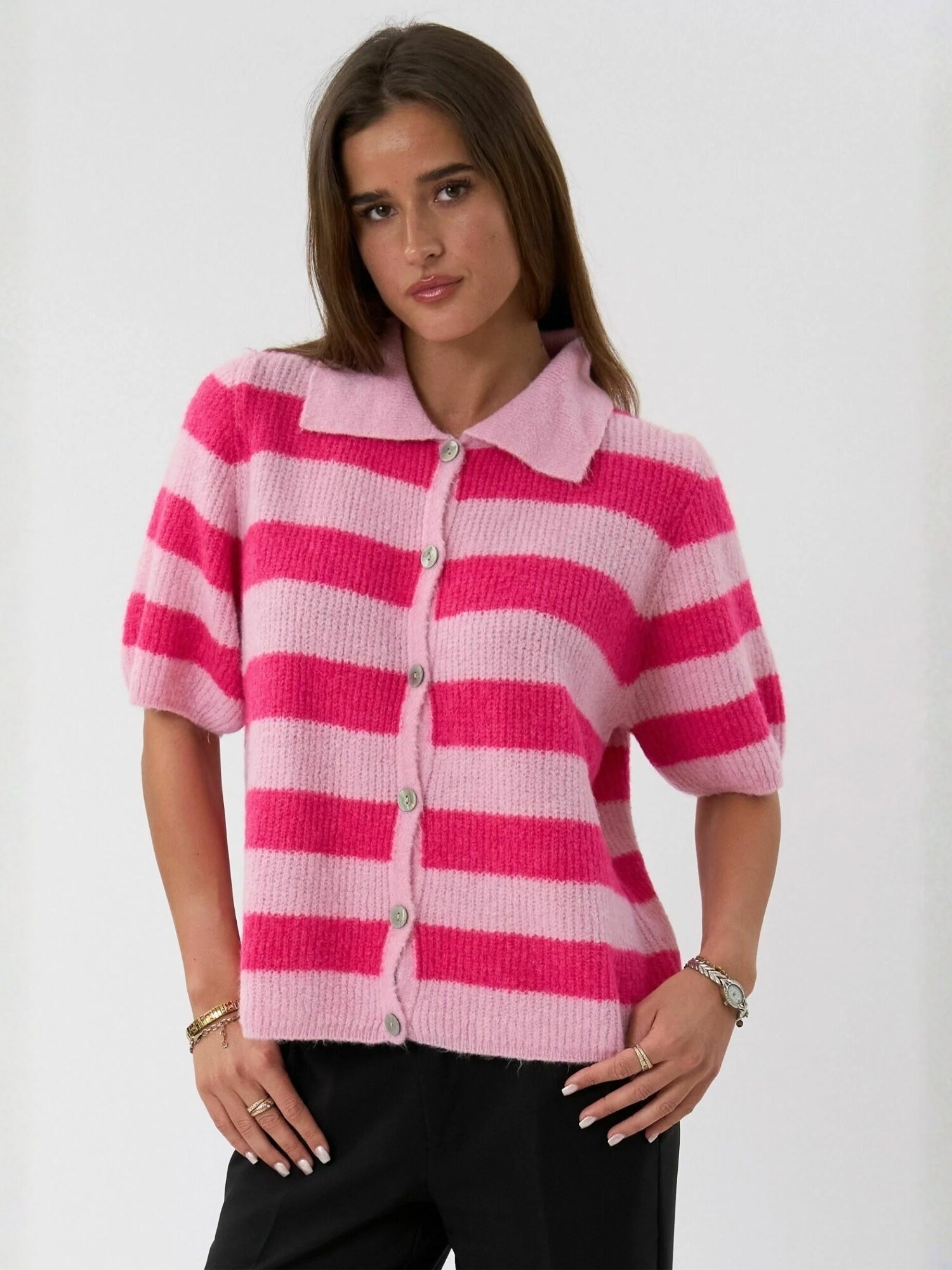 TEESHOPPEN Pulover ' Alba '  roz