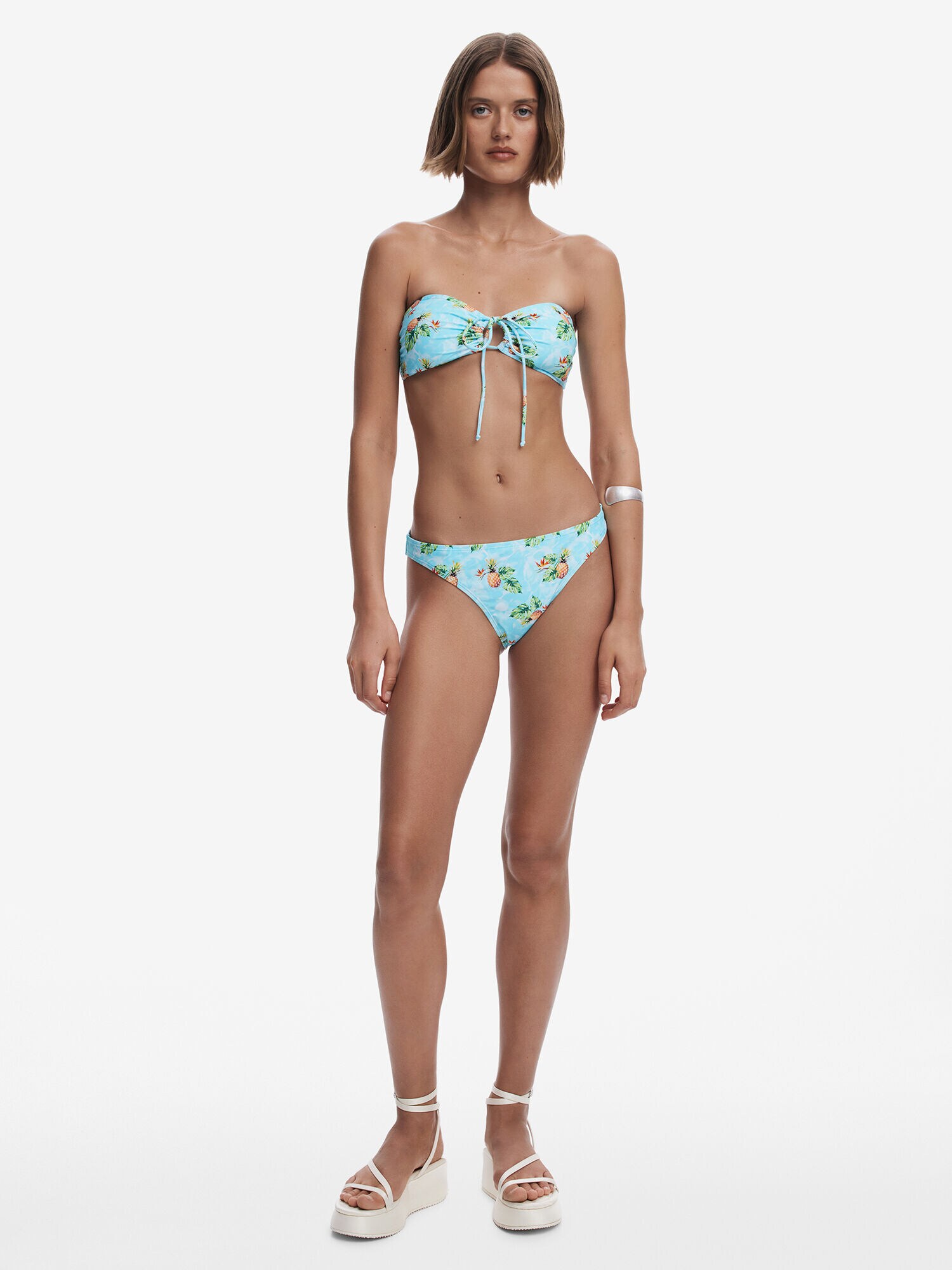 Desigual Bikini felső 'Pineapple'  kék / vegyes színek termék 2. képe