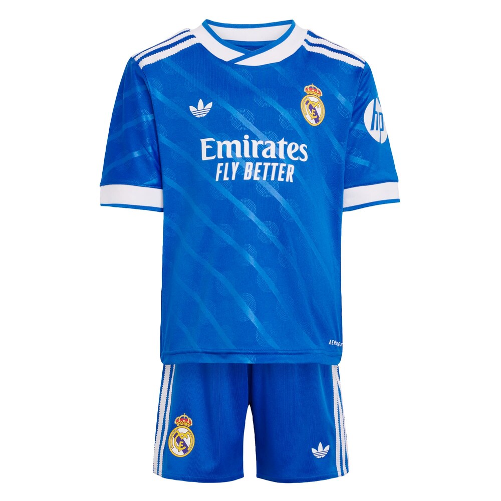 ADIDAS PERFORMANCE Trainingsanzug 'Real Madrid 25/26' Jungen Größe 110 blau / gelb / weiß