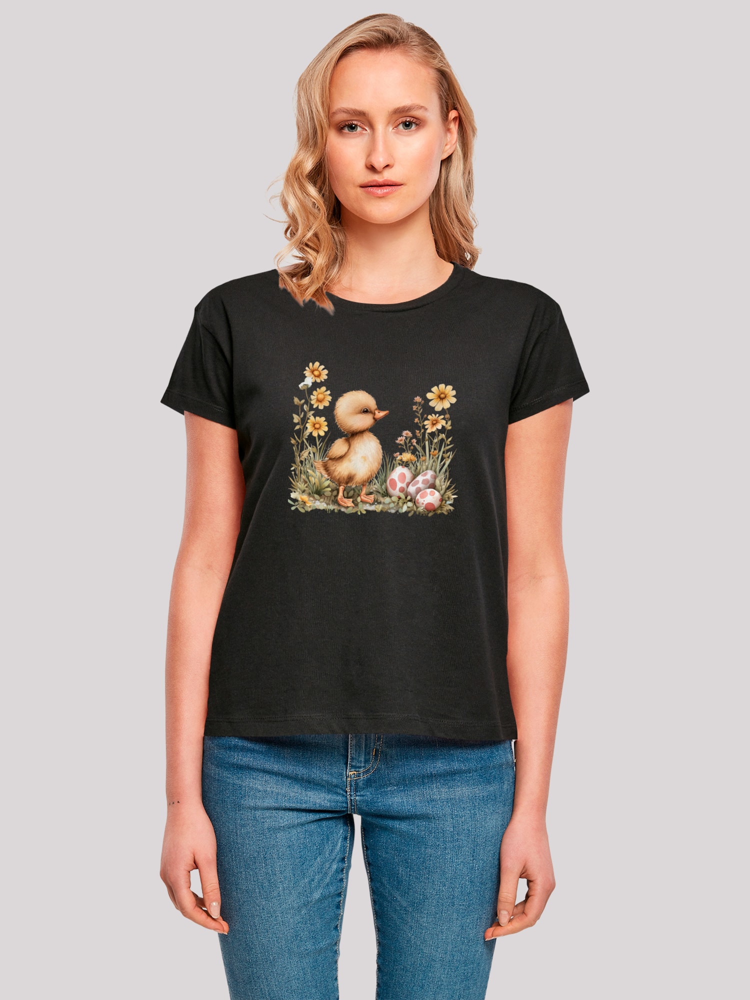 Thumbnail - F4NT4STIC T-Shirt Niedliche Enten Ostereier