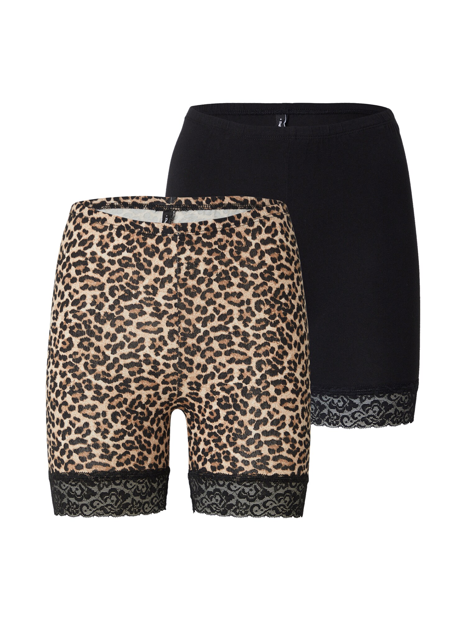ONLY Leggings ONLLIVE LOVE  bej / maro / negru