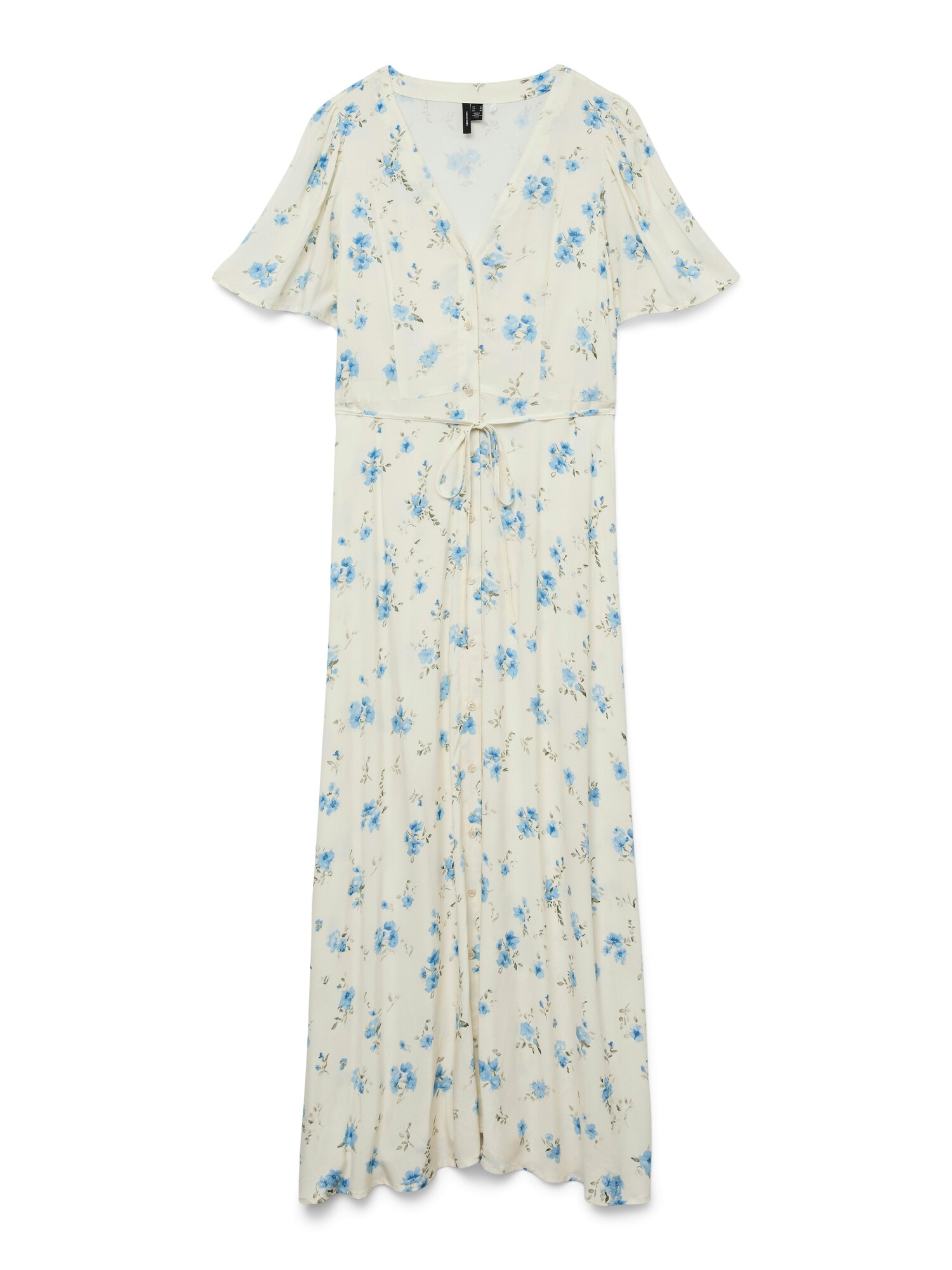 VERO MODA Rochie VMAlba  crem / albastru deschis / oliv
