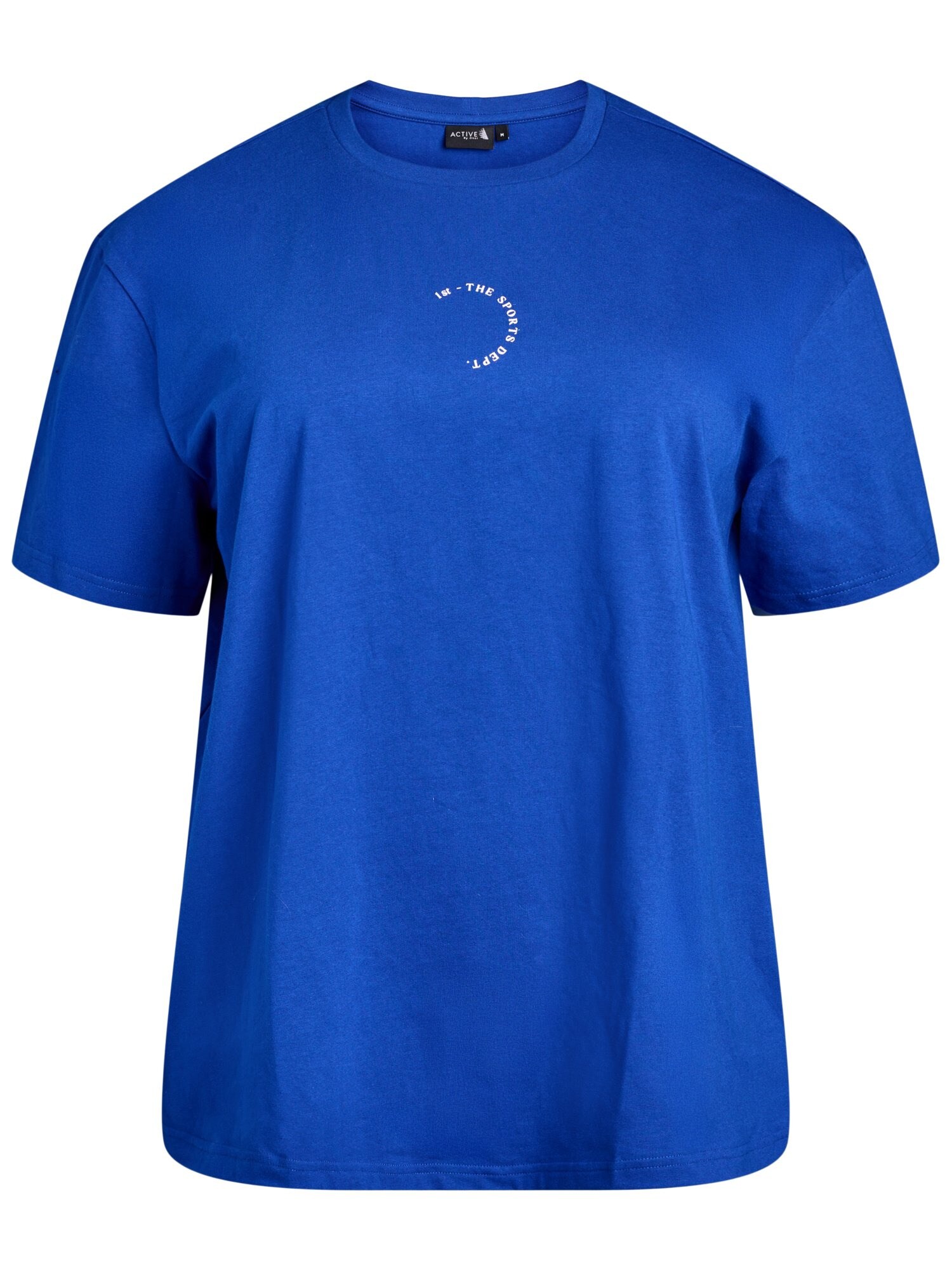 Active by Zizzi Tricou Cenja  albastru / alb