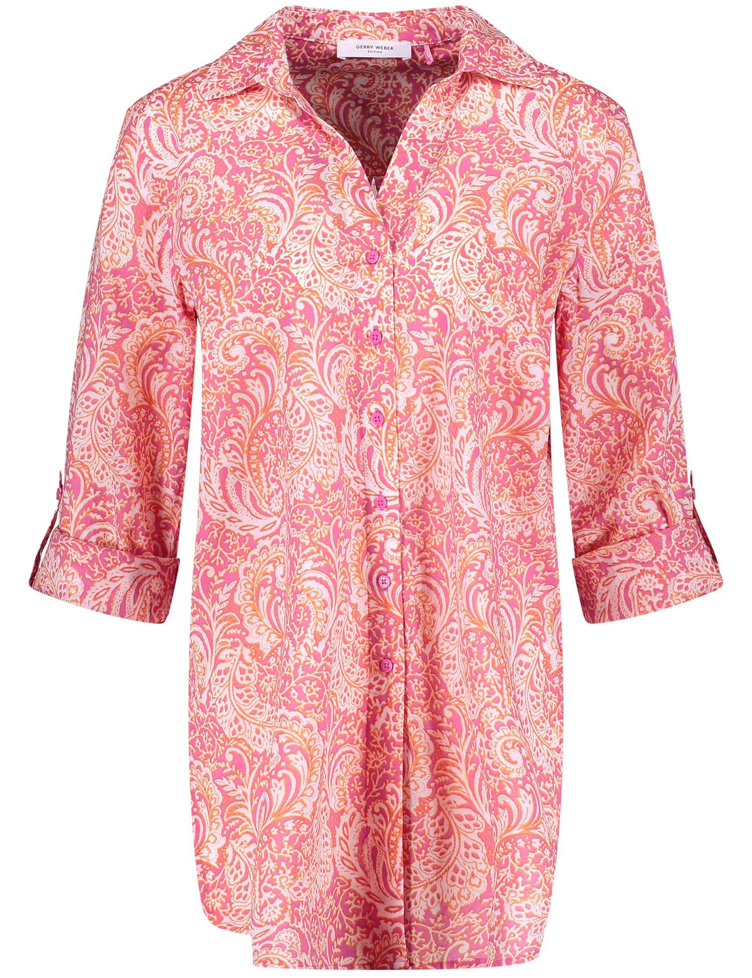 GERRY WEBER Bluză  portocaliu / roz / alb