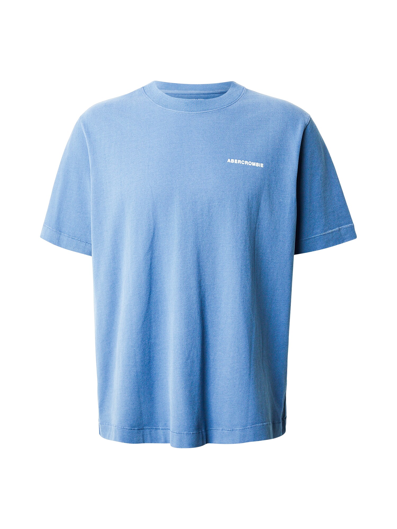 Abercrombie & Fitch Tricou  albastru / alb