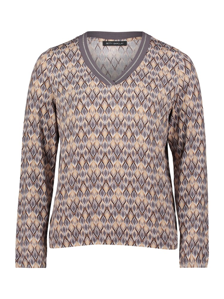 Betty Barclay Shirt Damen Größe XXXL braun / grau / dunkelgrau / schwarz