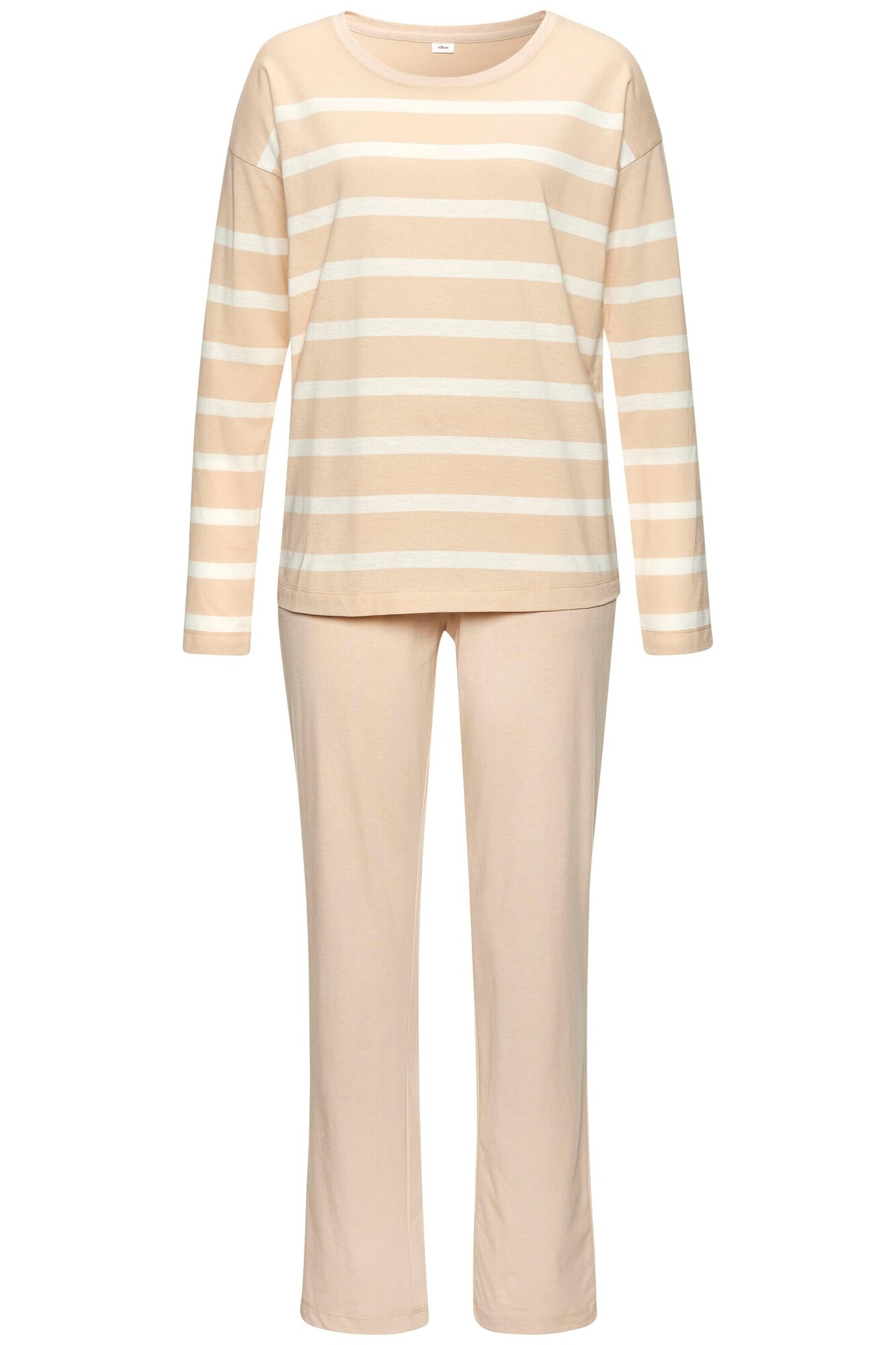 s.Oliver Pijama  bej / alb