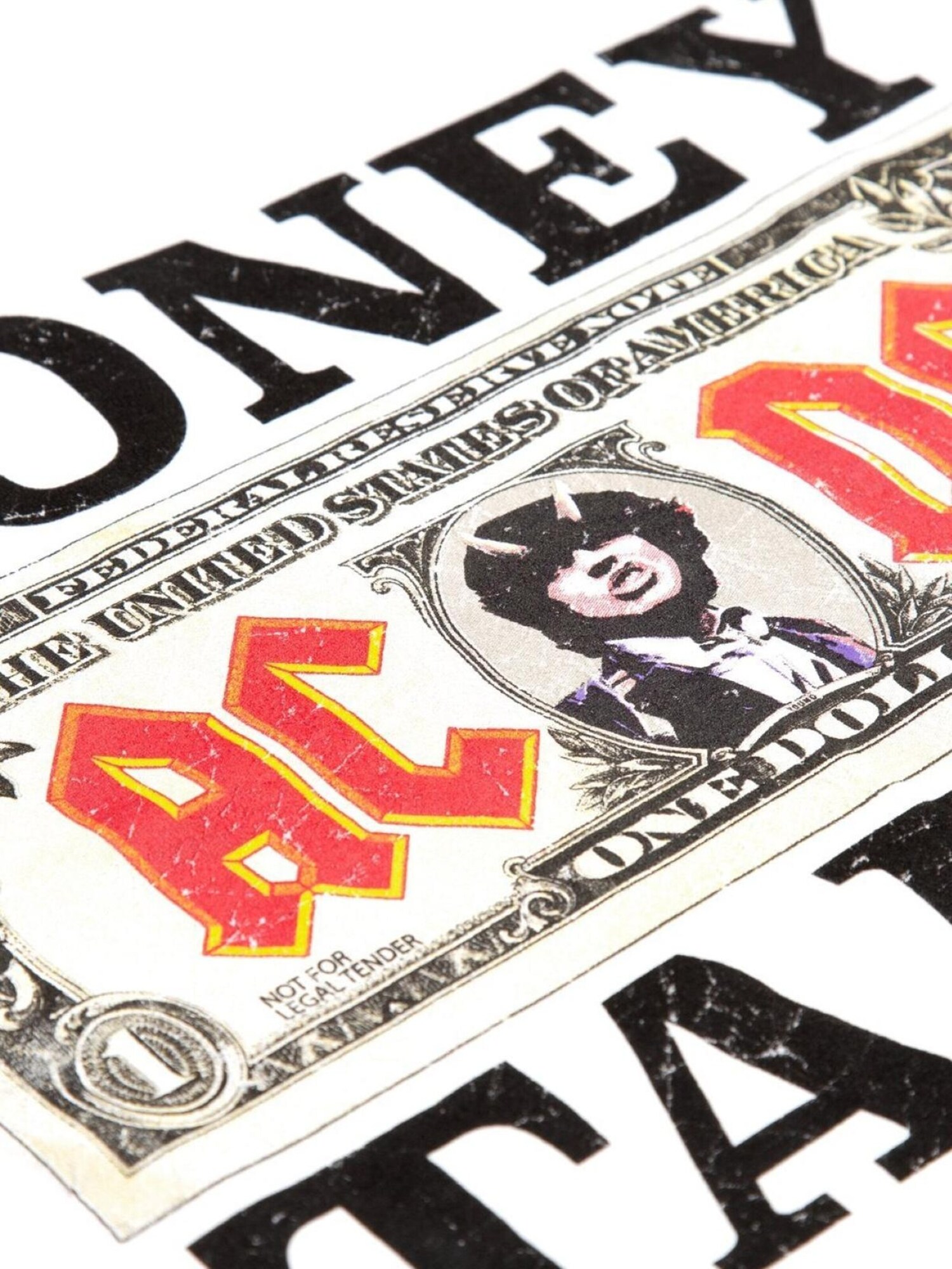 AC/DC Camiseta 'AC/DC Money Talks mens t-shirt White'  blanco – imagen 4