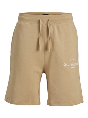 jack & jones Broek ‘Ocean Club’ Sand / Wit