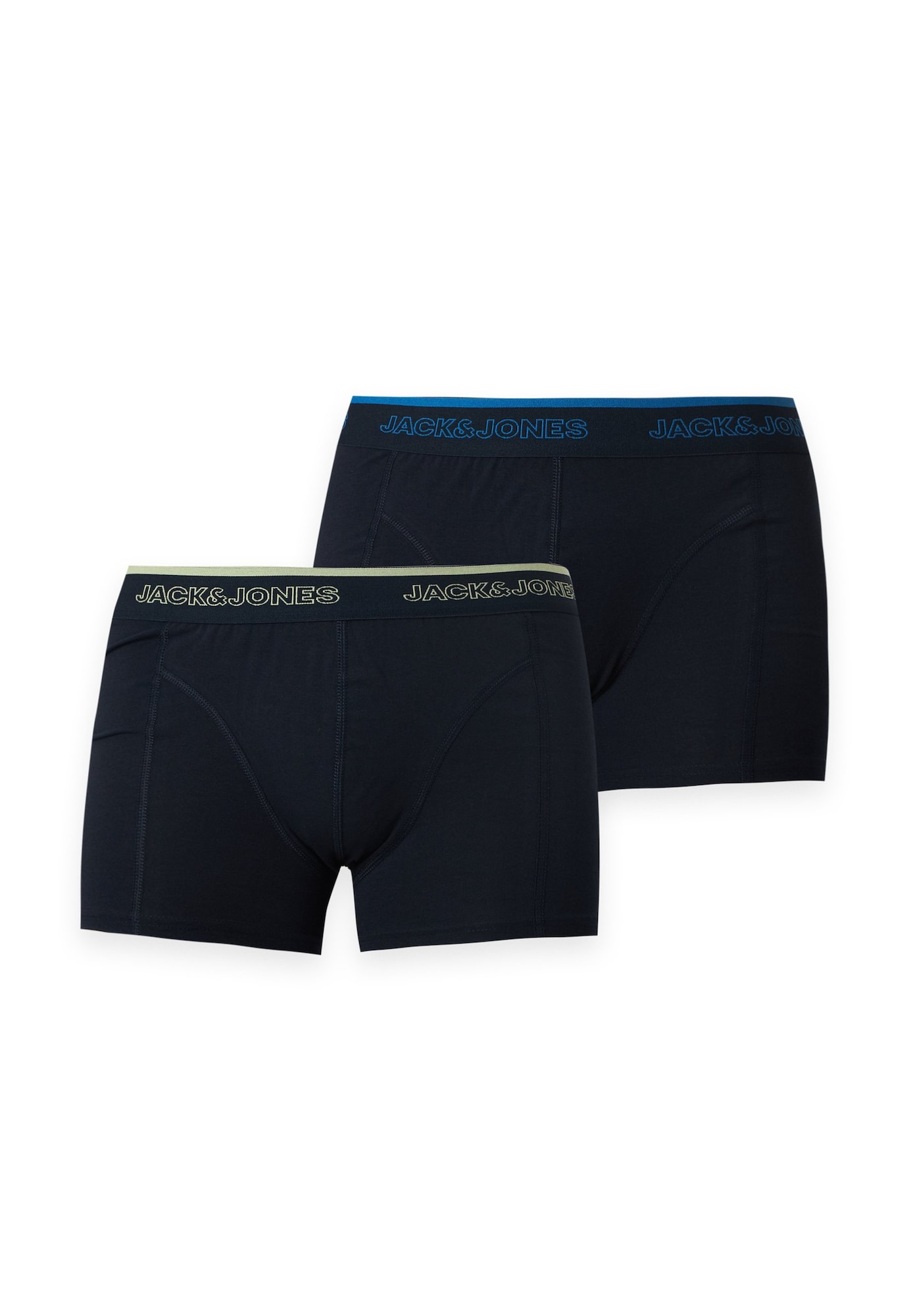 JACK & JONES Boxeri JACADRIAN albastru / verde pastel / negru