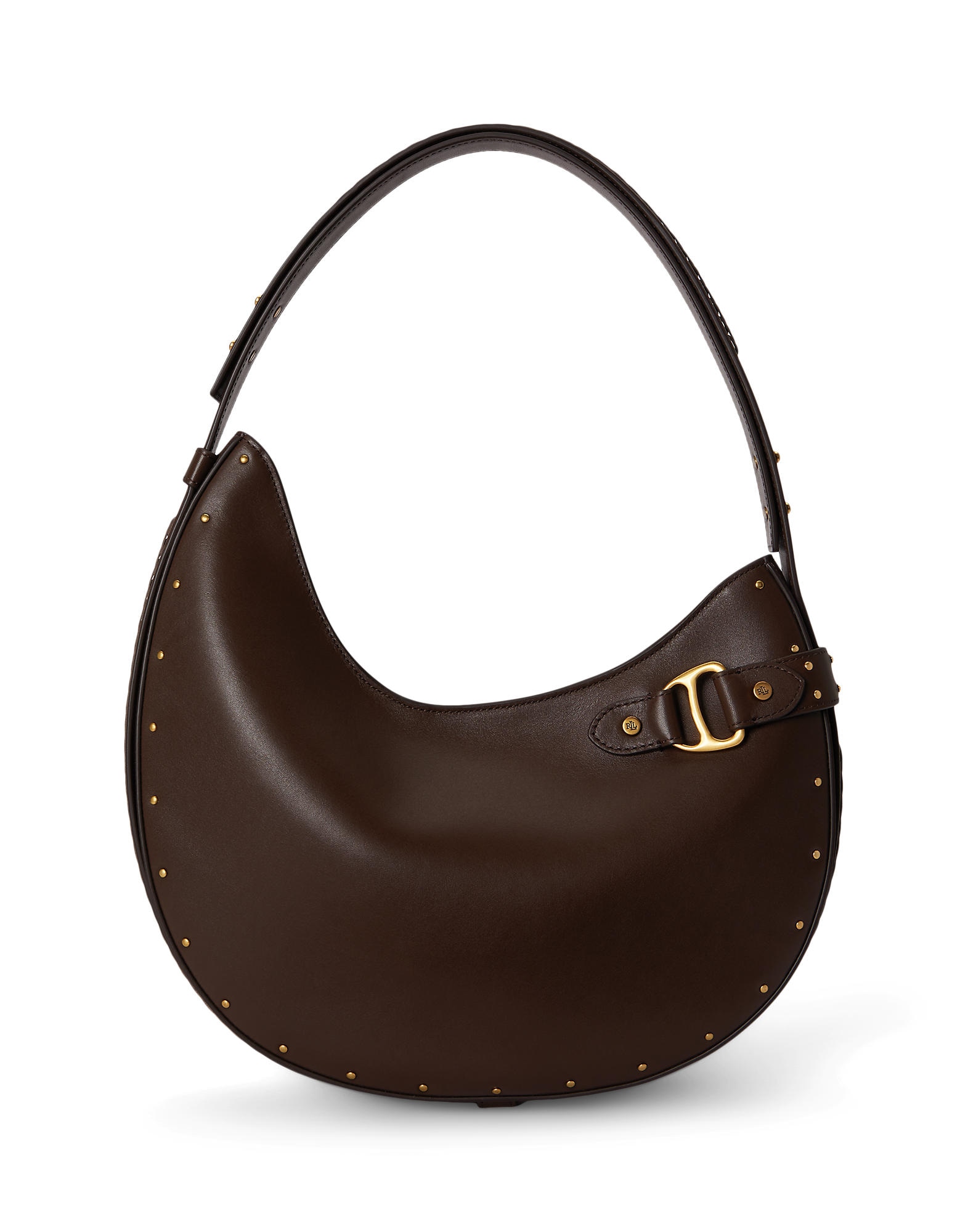 Studded Leather Large Tasha Shoulder Bag 7