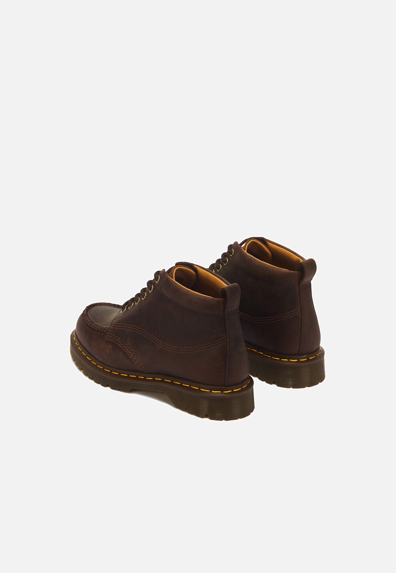 Dr. Martens Botas con cordones 'Lowell 6' marrón oscuro – imagen 3