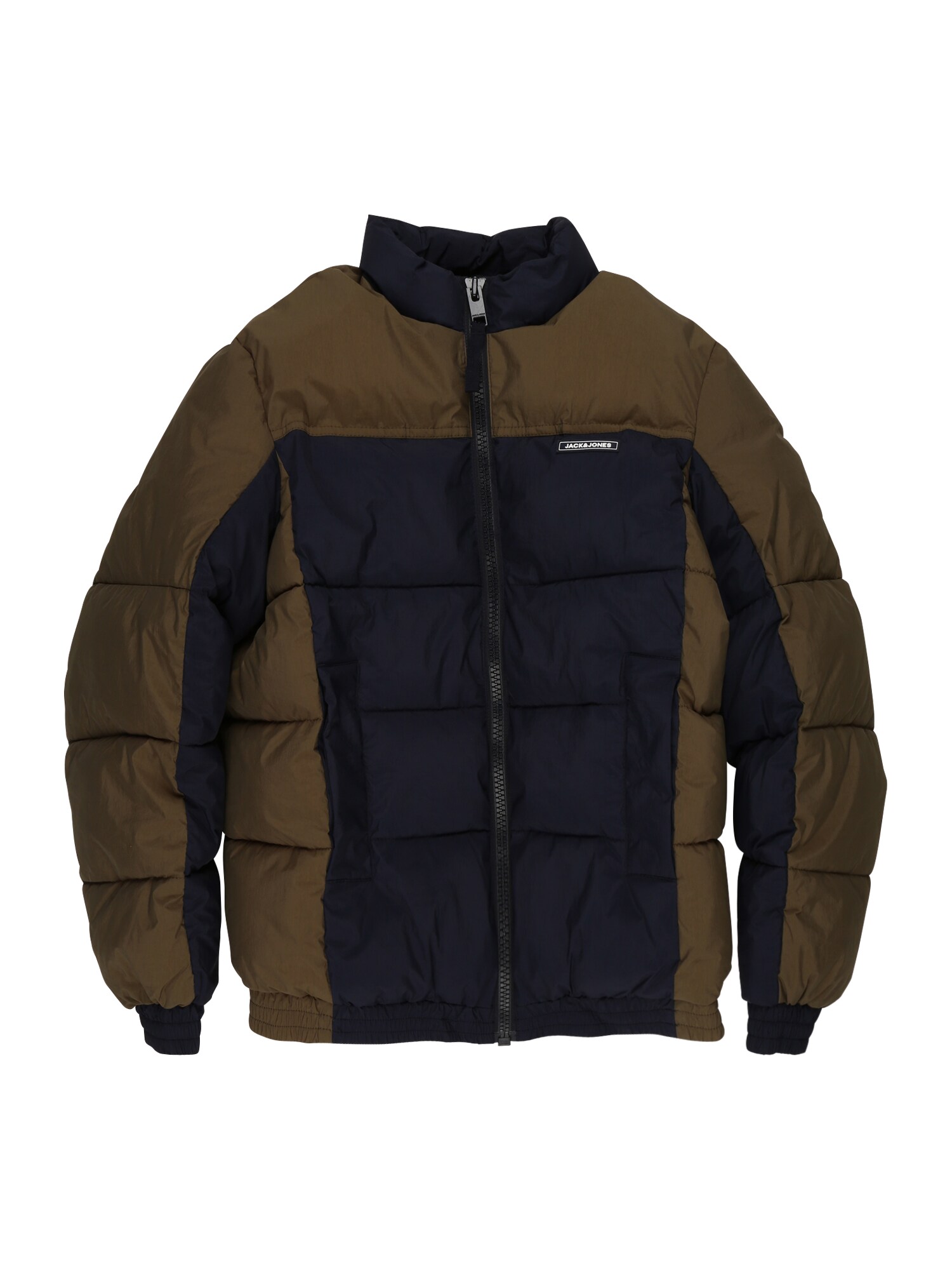 Jack & Jones Junior Žieminė striukė 'Spector'  ruda / tamsiai mėlyna