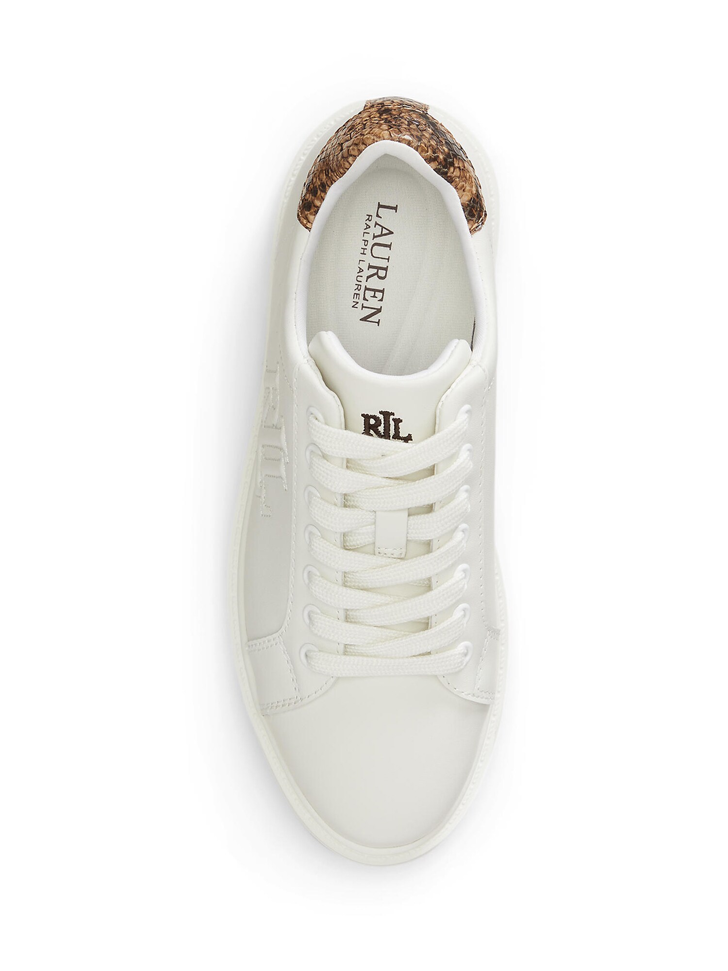 Lauren Ralph Lauren Zapatillas deportivas bajas 'AINSLEY' blanco – imagen 7
