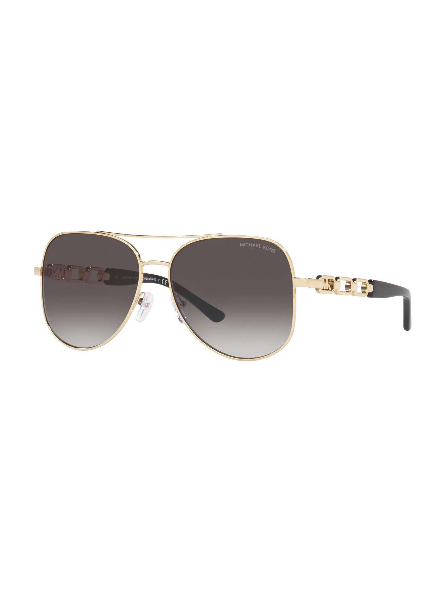 MICHAEL Michael Kors Слънчеви очила '0MK1121 58 10148G'  злато / черно