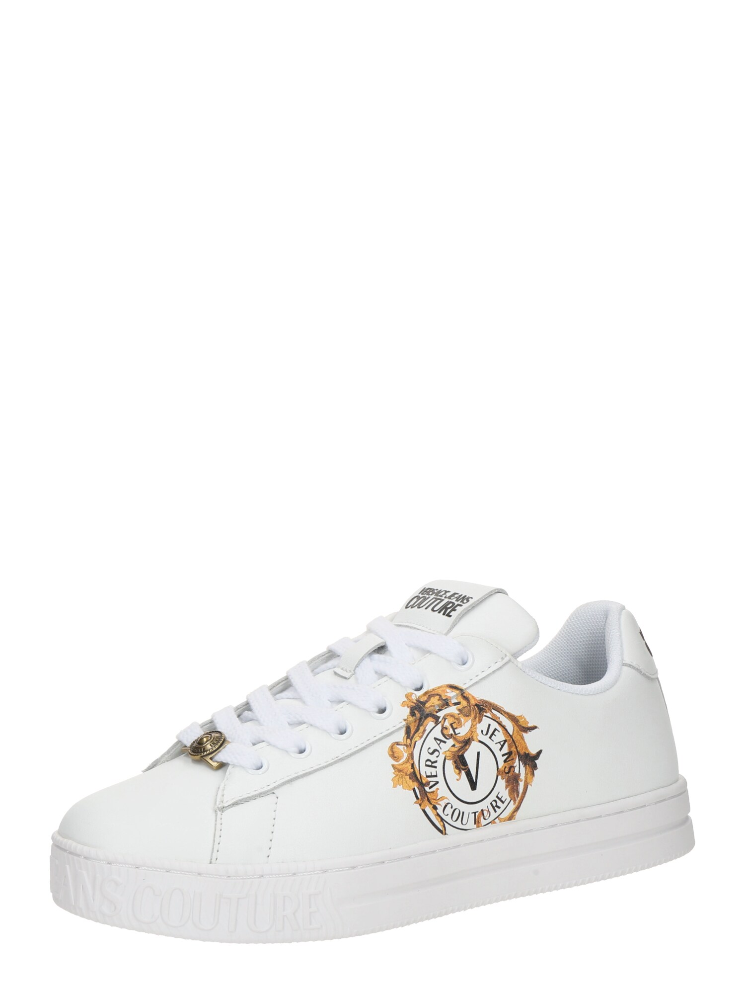 Versace Jeans Couture Sneaker low  maro / galben curry / negru / alb