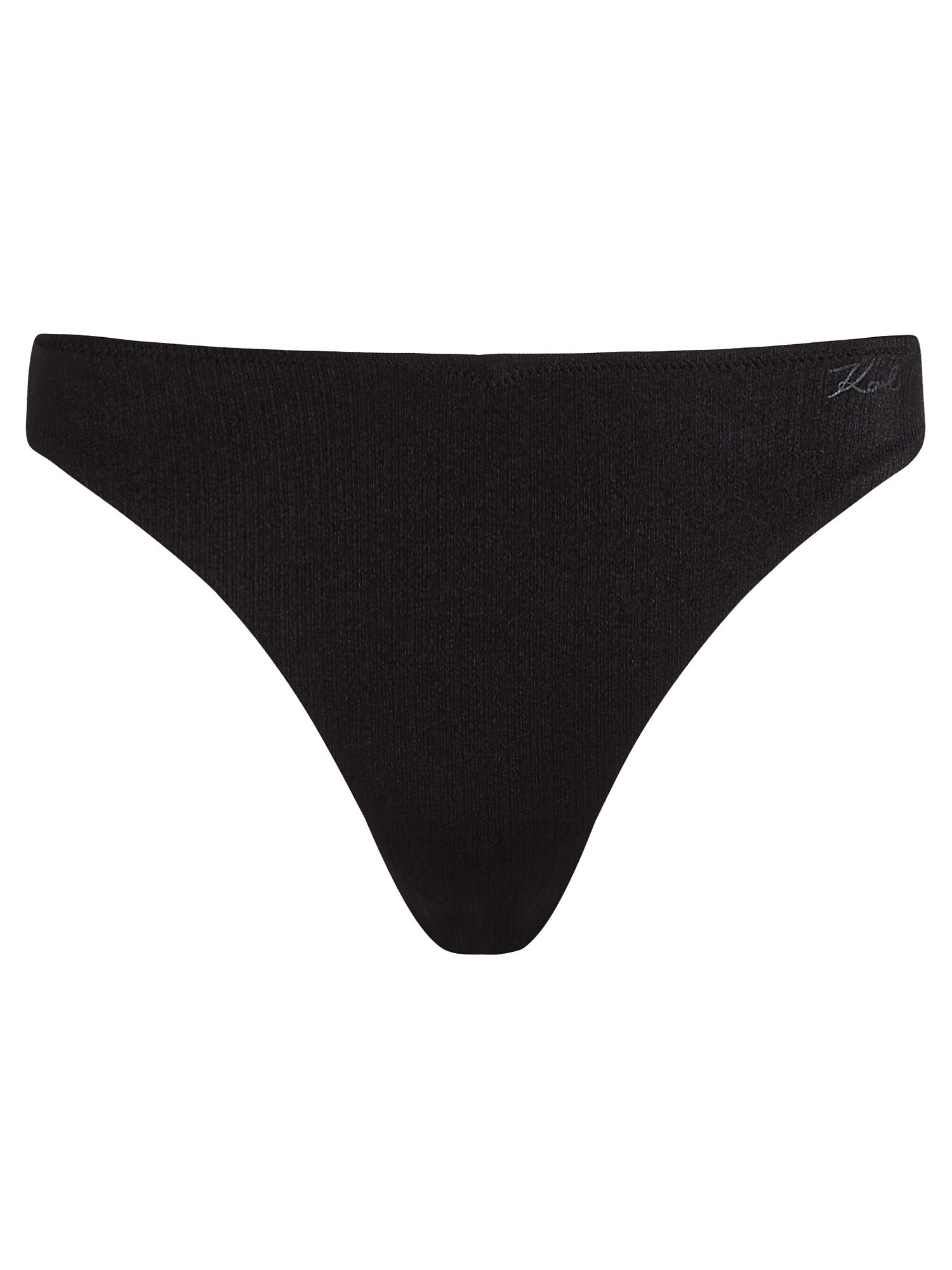 Karl Lagerfeld Bikinové nohavičky  čierna