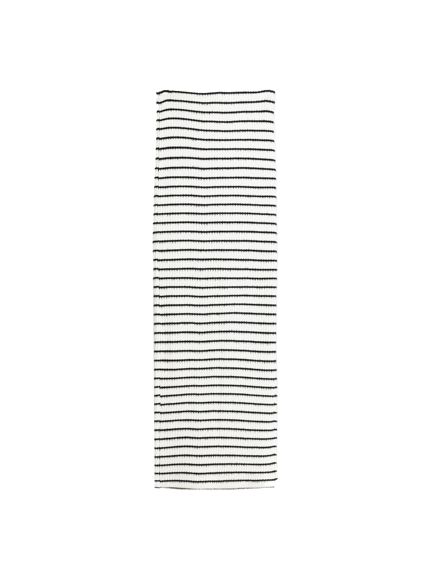 Bershka Sukňa  nebielená / čierna