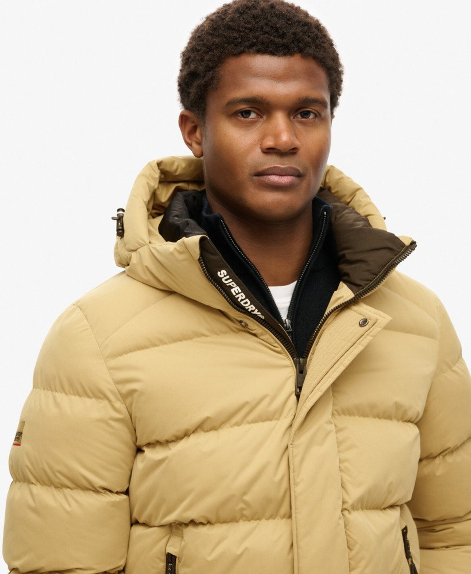 Superdry & Co Zimná bunda žltá (obrázok 3)