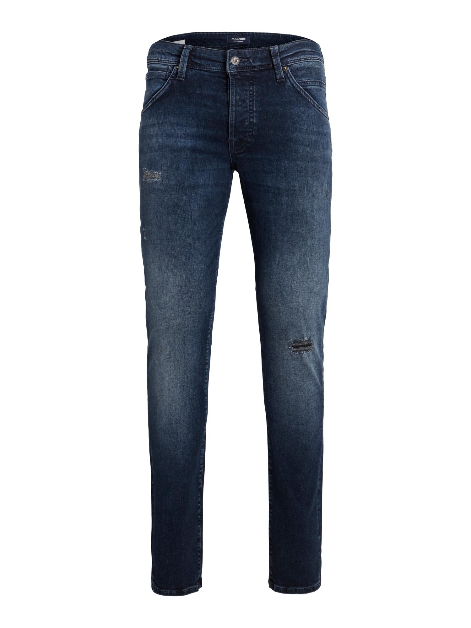 Jack & Jones Plus Дънки 'Liam'  тъмносиньо