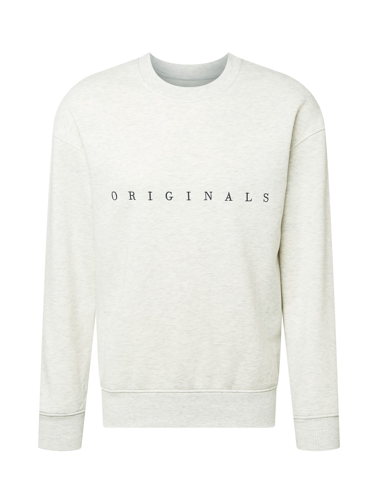 jack & jones JACK & JONES Sweatshirt 'Copenhagen' schwarz / weißmeliert