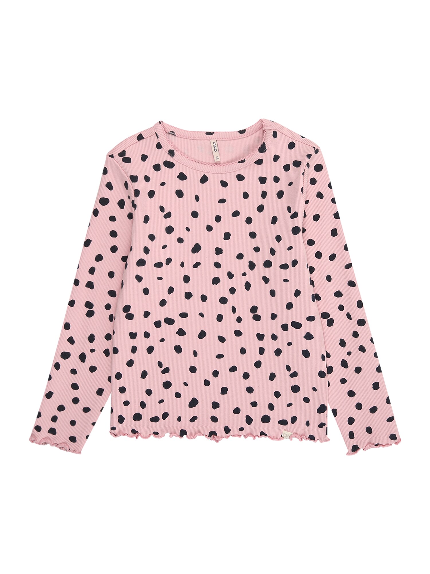 Only Mini Tričko 'KMGTRINNY'  ružová / čierna