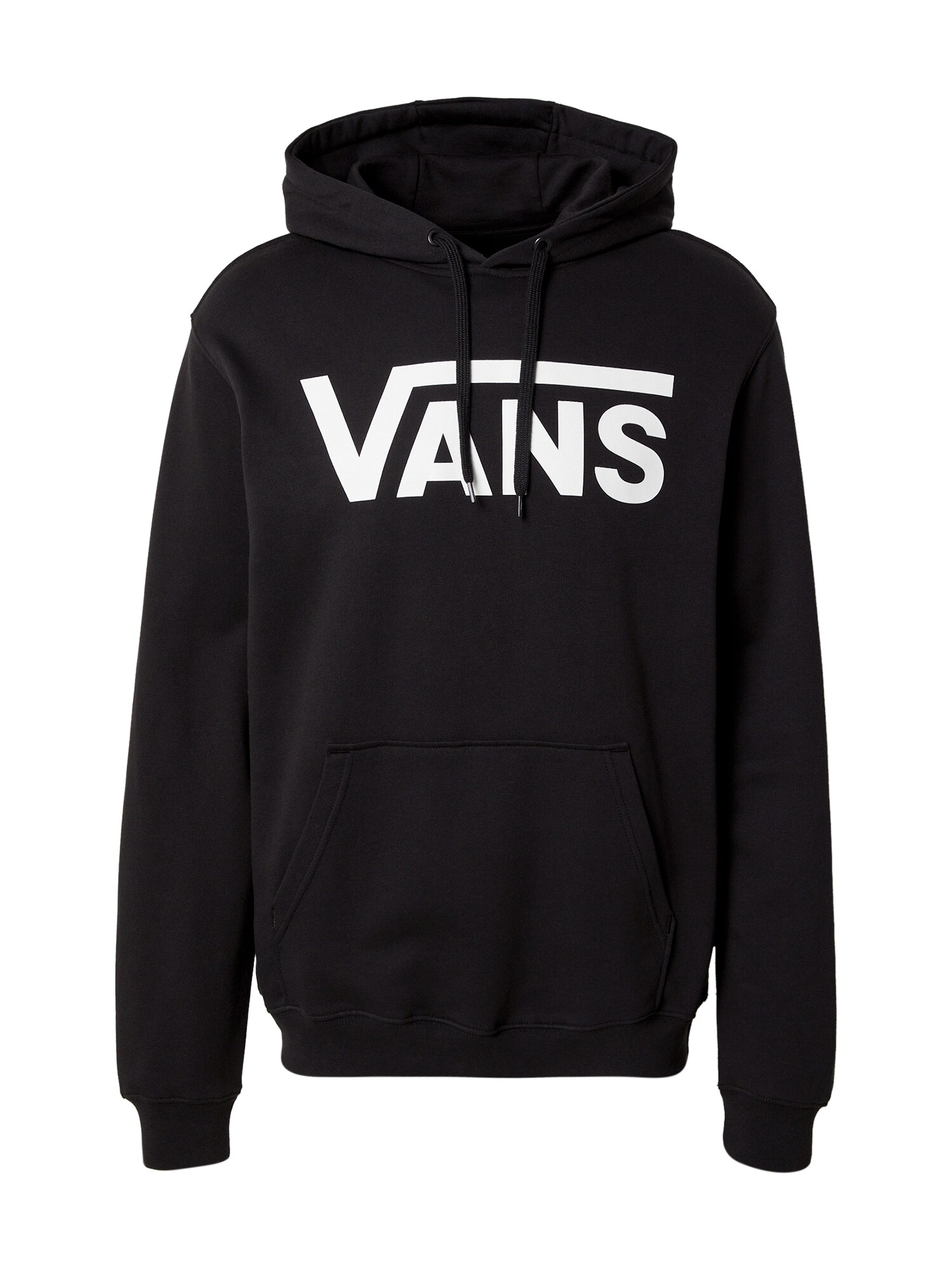 VANS Bluză de molton Classic  negru / alb