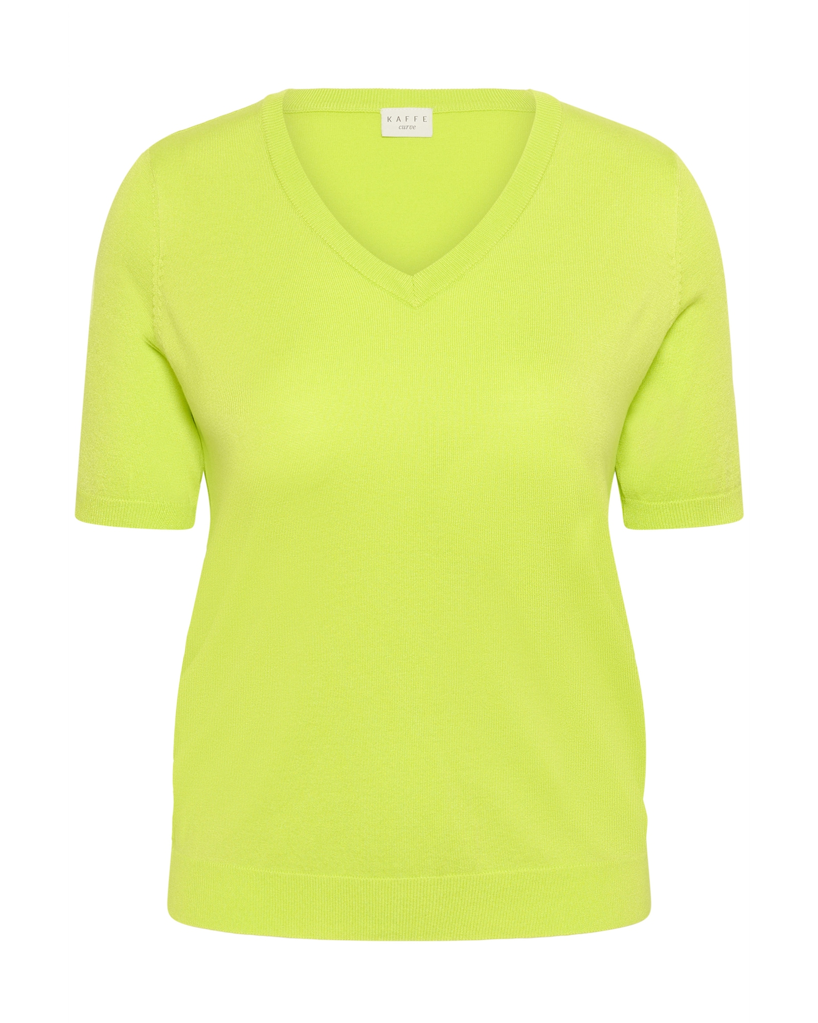 KAFFE CURVE Jersey 'Lizzy'  verde claro