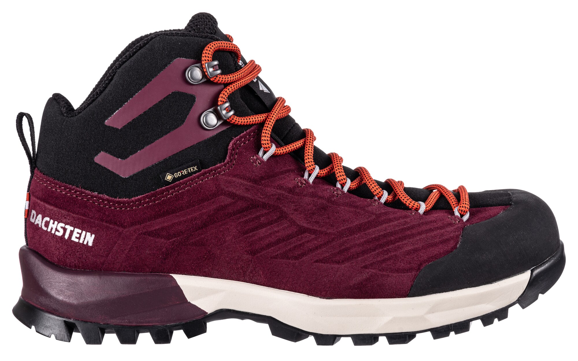 Dachstein Bakancsok 'SF-21 MC GTX WMN'  sötétvörös / fekete / fehér termék 2. képe