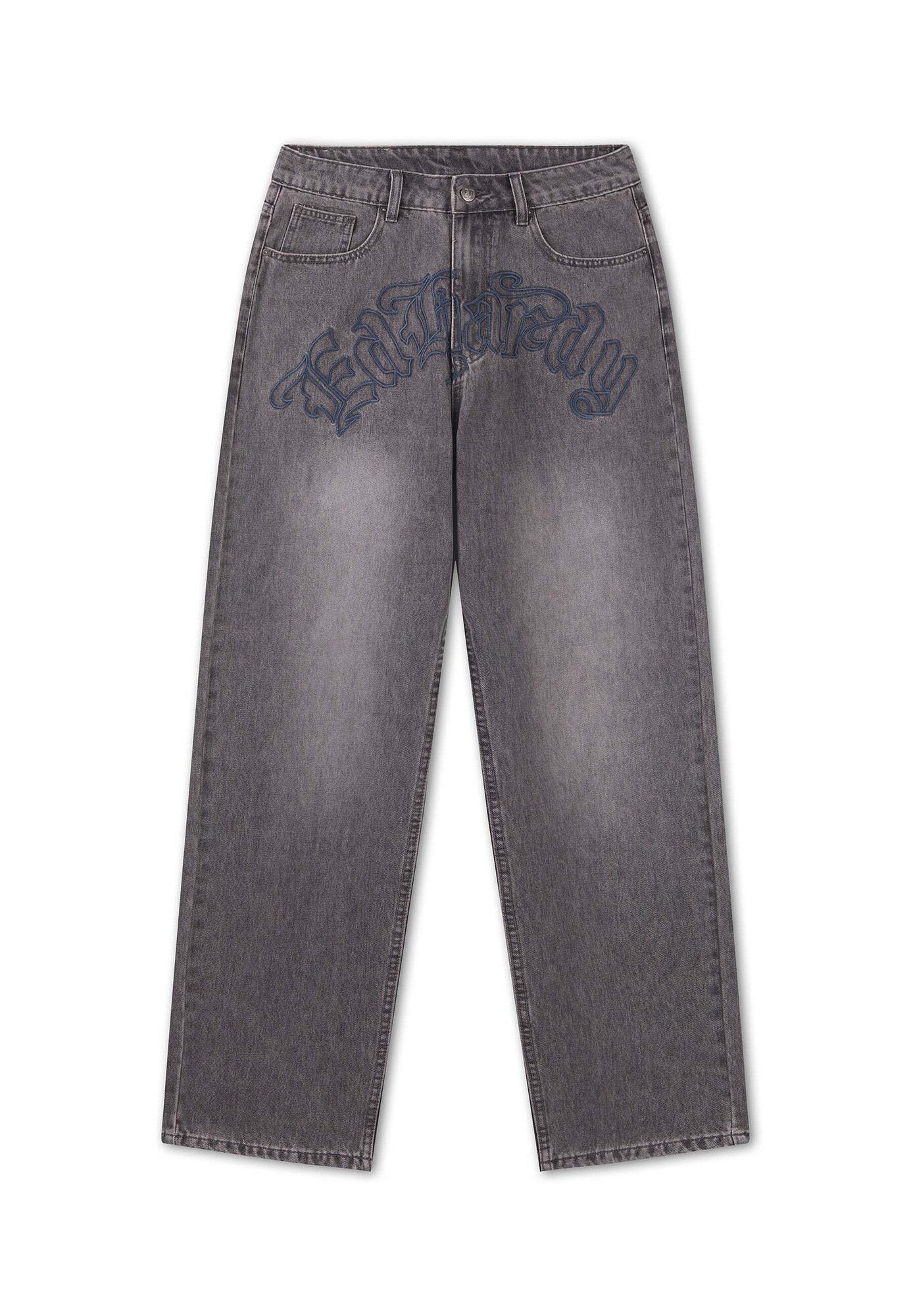 Ed Hardy Džínsy  modrá / sivá / červená