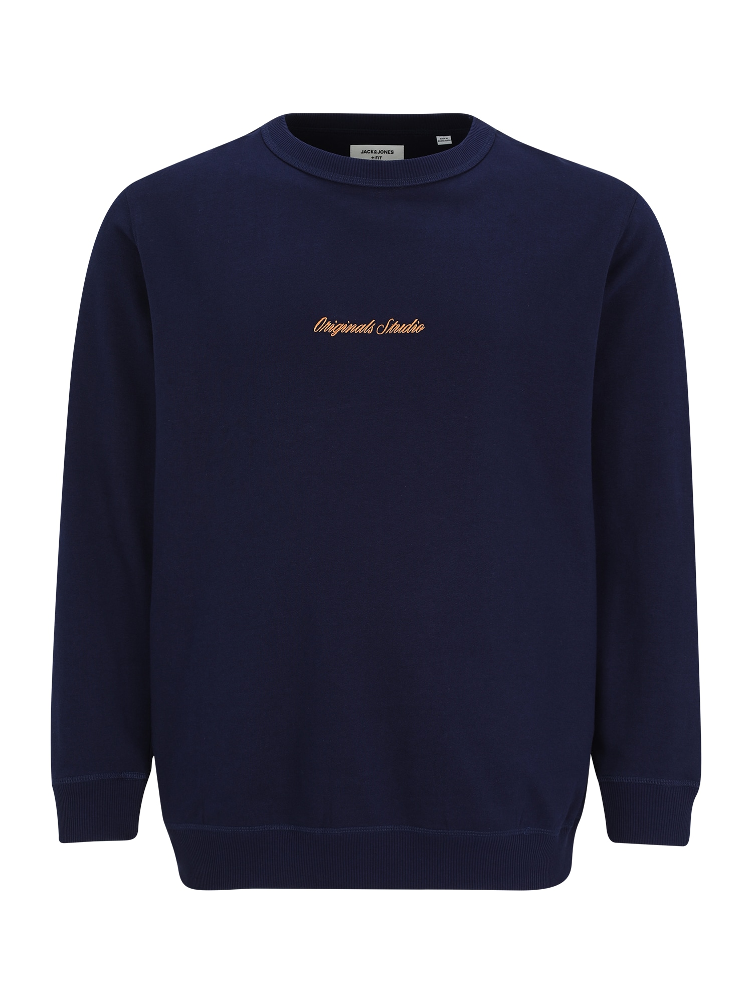 Jack & Jones Plus Tréning póló 'JORNORREBRO'  tengerészkék / méz akciós termékkép 1