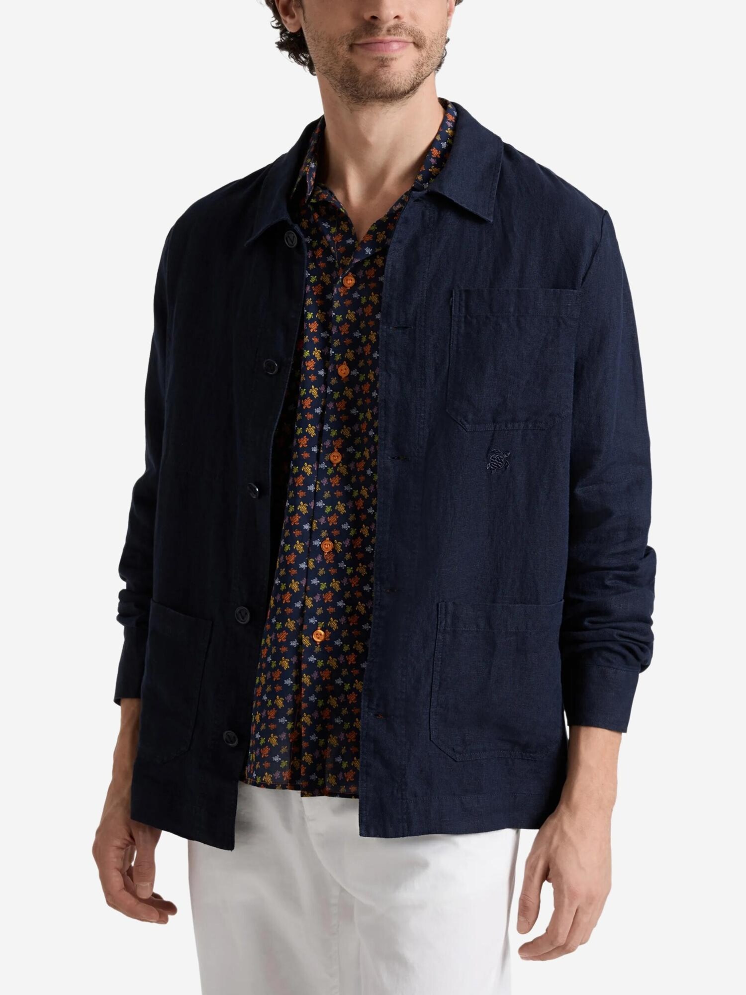 Vilebrequin Chaqueta de entretiempo azul – imagen 7
