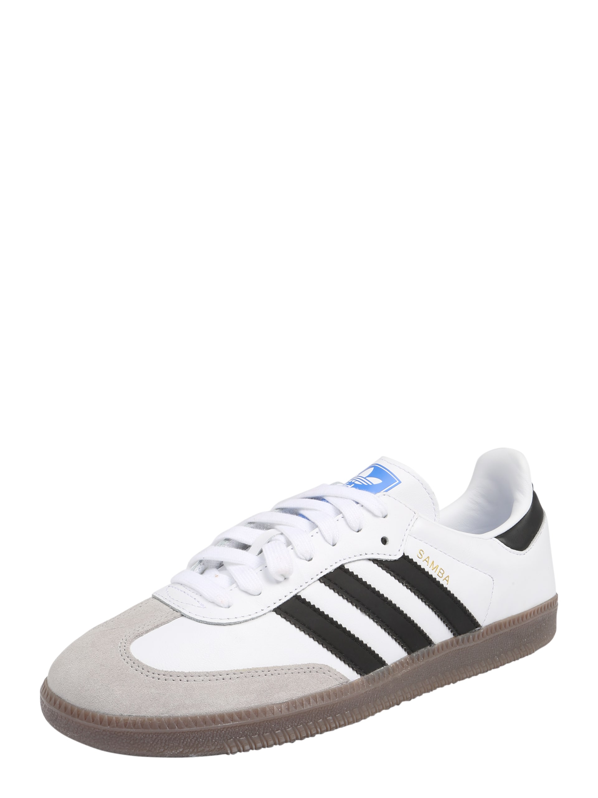 Låg sneaker 'Samba' grå / svart