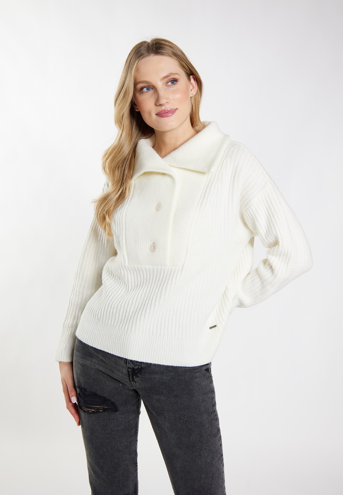 Thumbnail - DreiMaster Vintage Pullover Incus