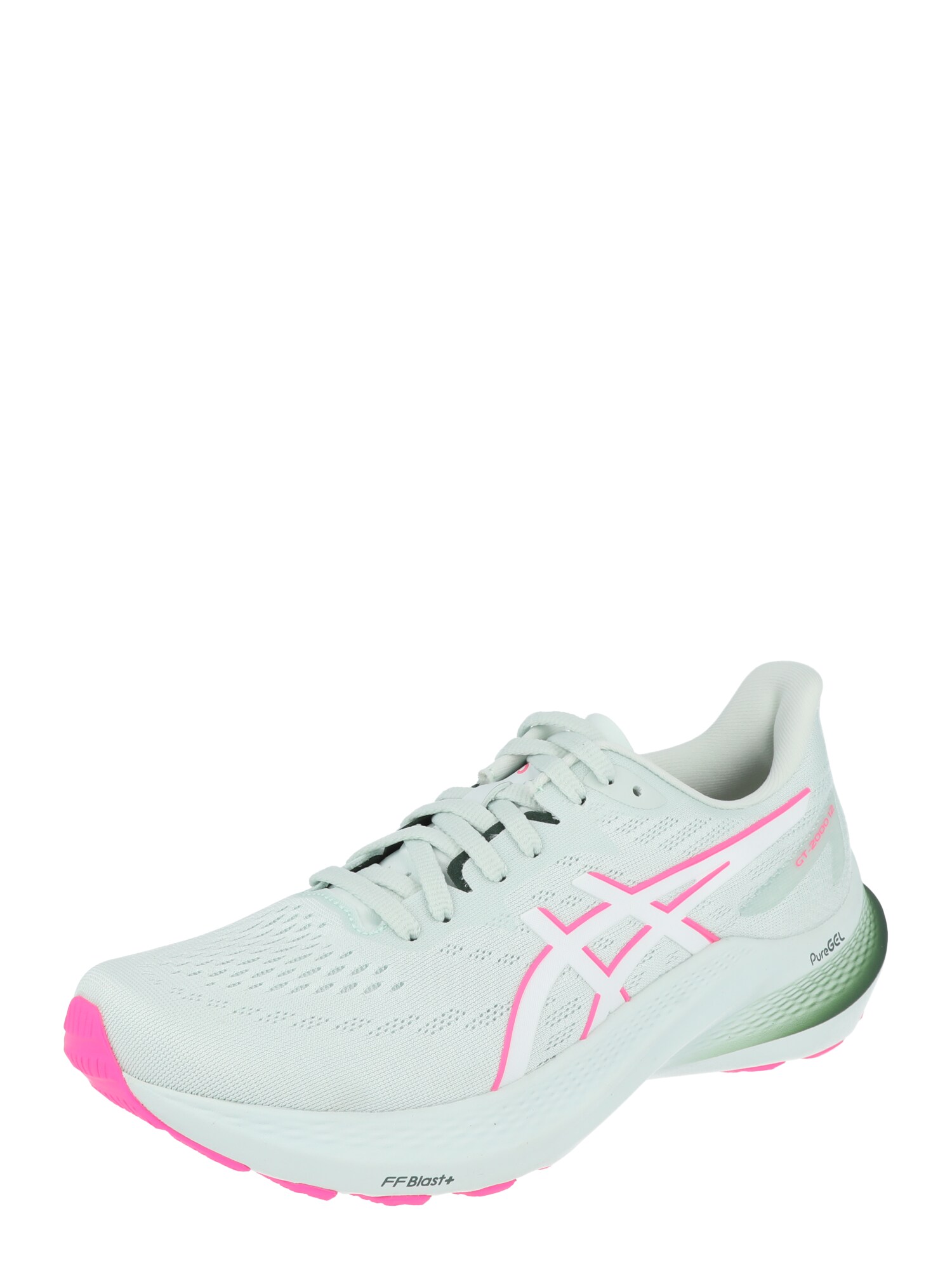 ASICS Bežecká obuv 'GT-2000 12'  svetlozelená / ružová / biela