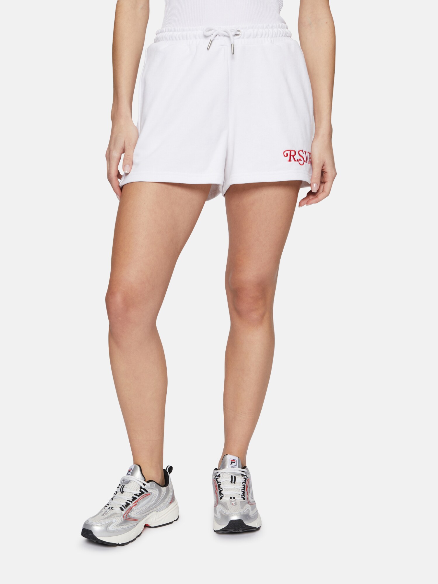 FILA Nadrág  sötétvörös / fehér termék 2. képe