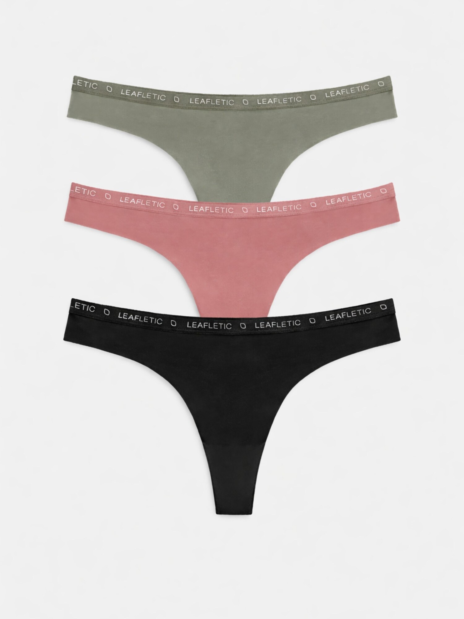 LEAFLETIC Panti 'Leafletic Women’s Mid Rise Brazilian'  mezcla de colores