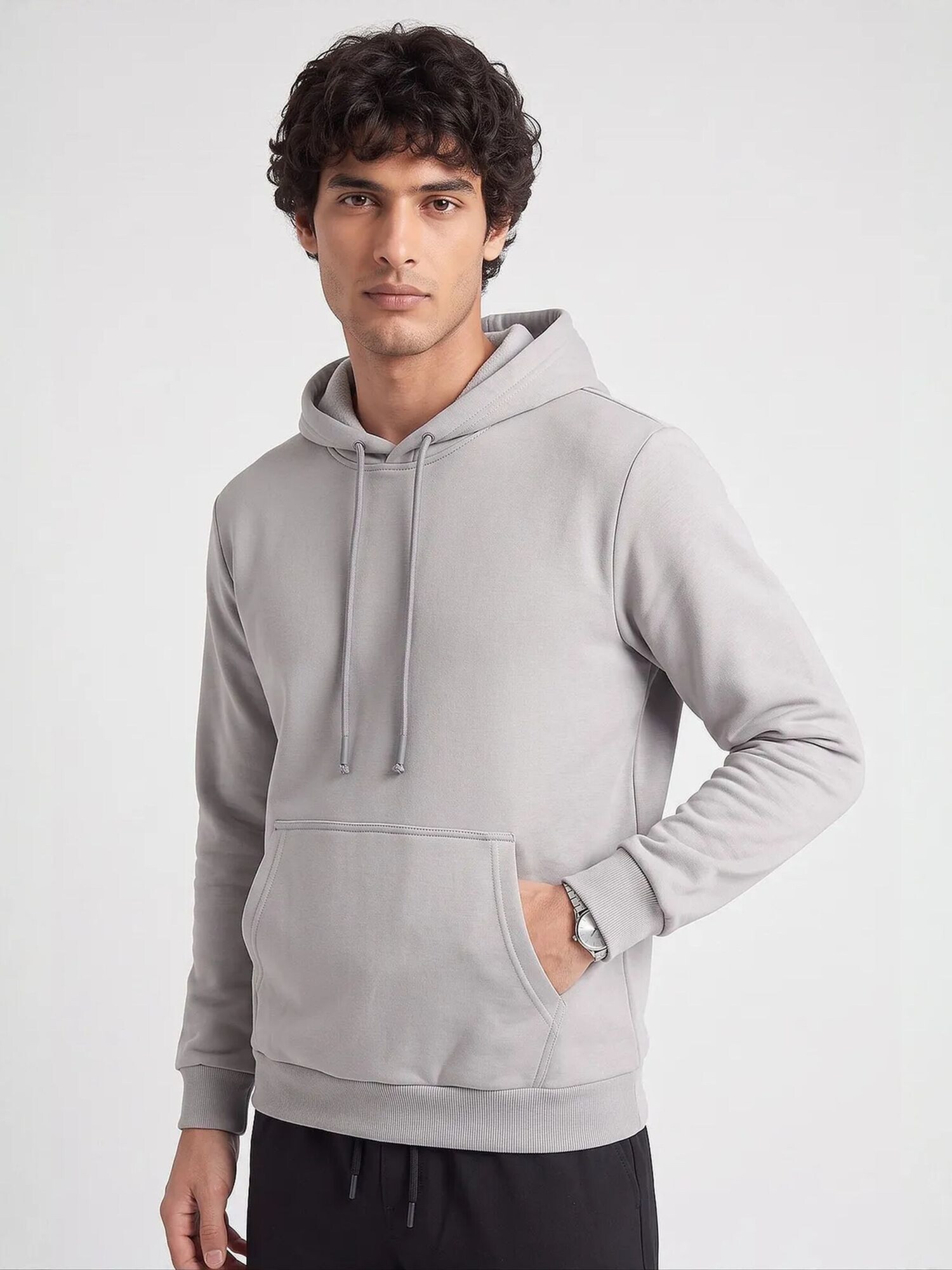 Tommy Life Sweater majica svijetlosiva