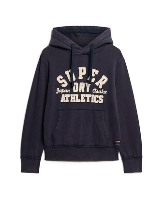 Superdry Sweatshirt Beige / Marine / Bloedrood