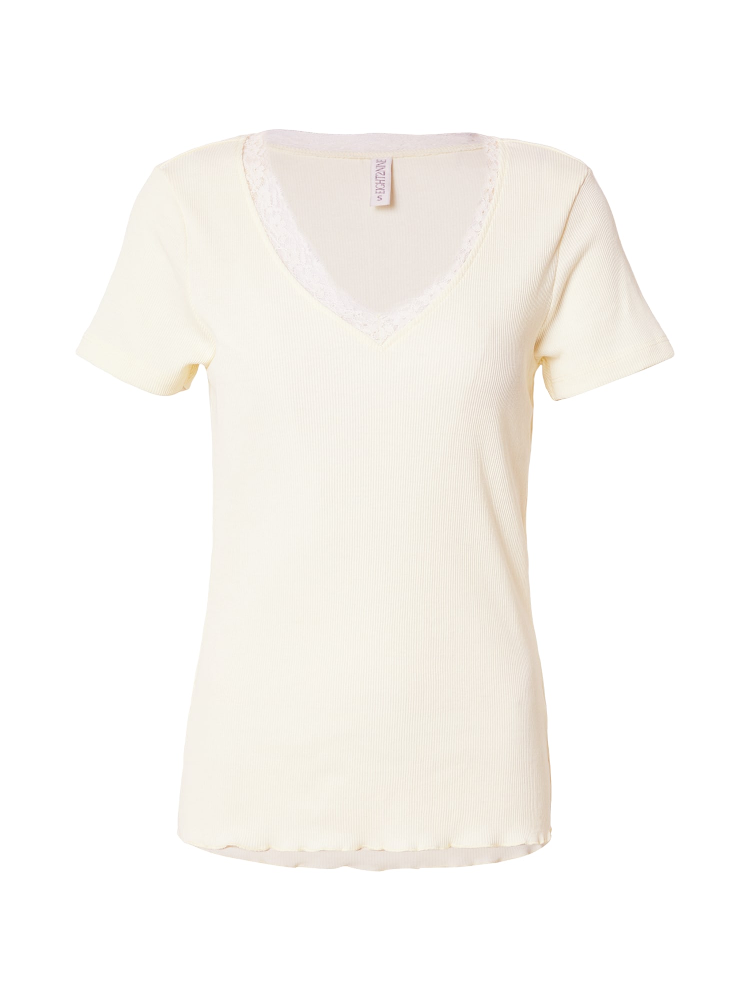 Eight2Nine Tricou galben pastel
